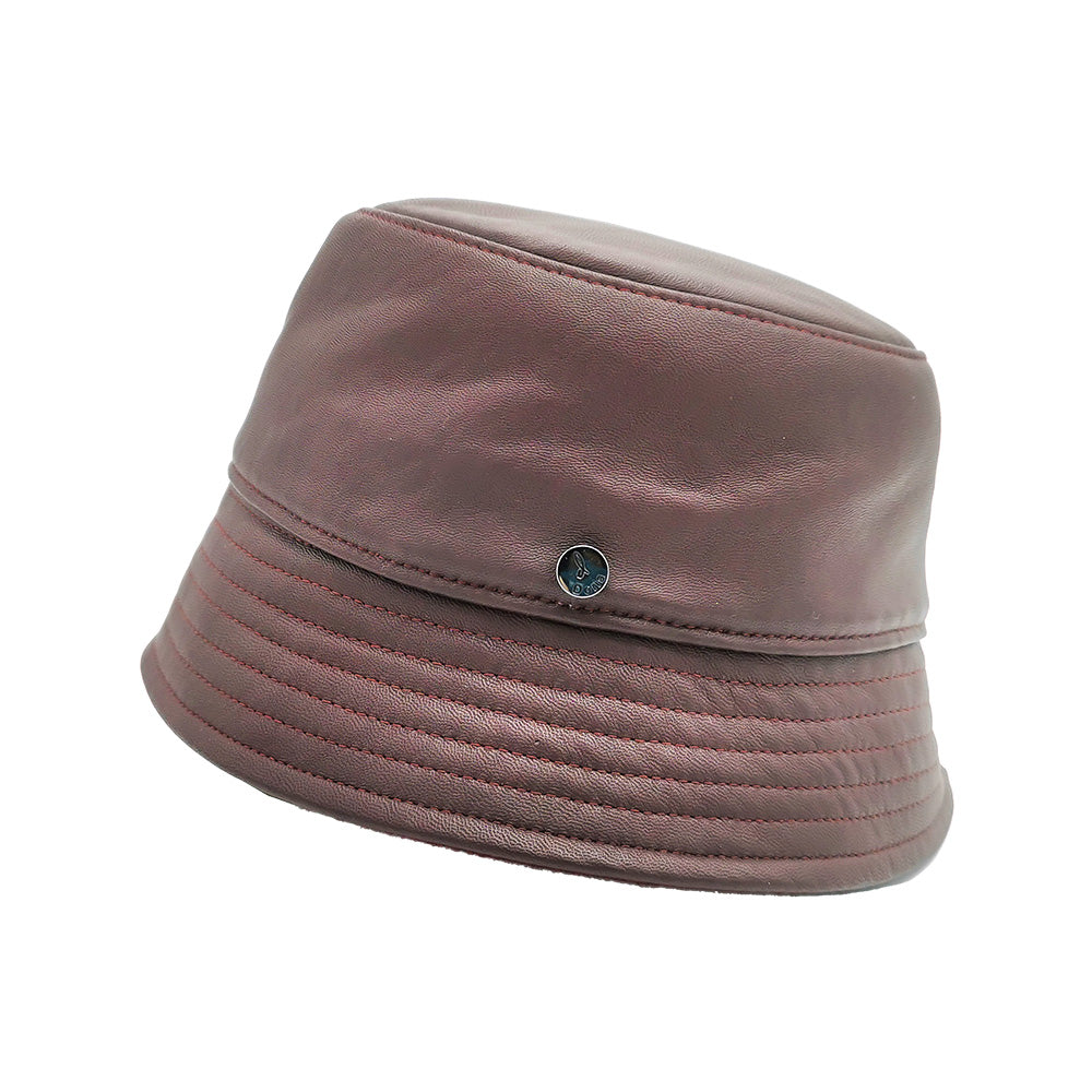 doria-1905-samuel-k-cappello-bucket-in-nappa-negroamaro image 4
