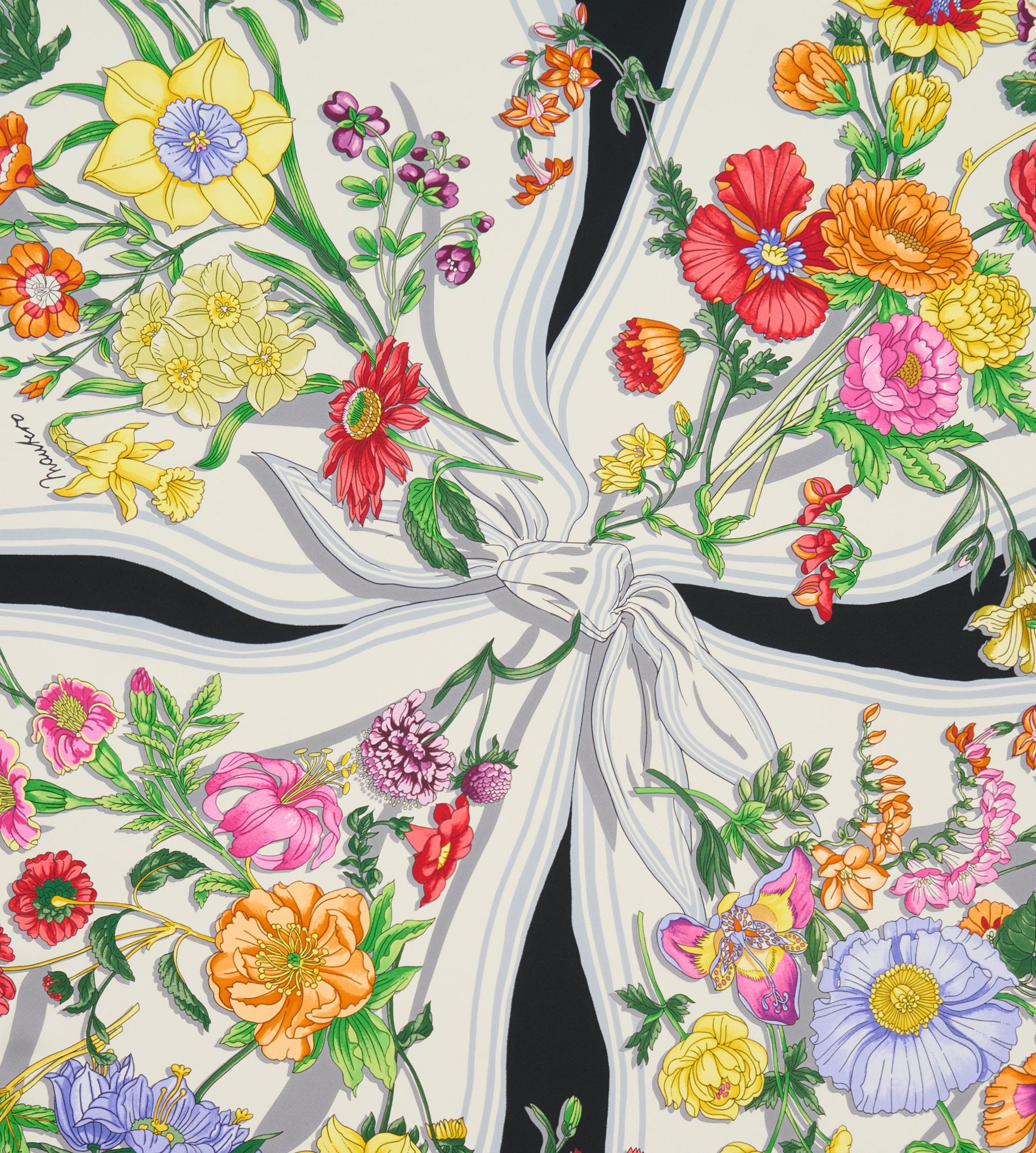 mantero-1902-petals-pies-classic-carr-90x90-cm-2 image 2