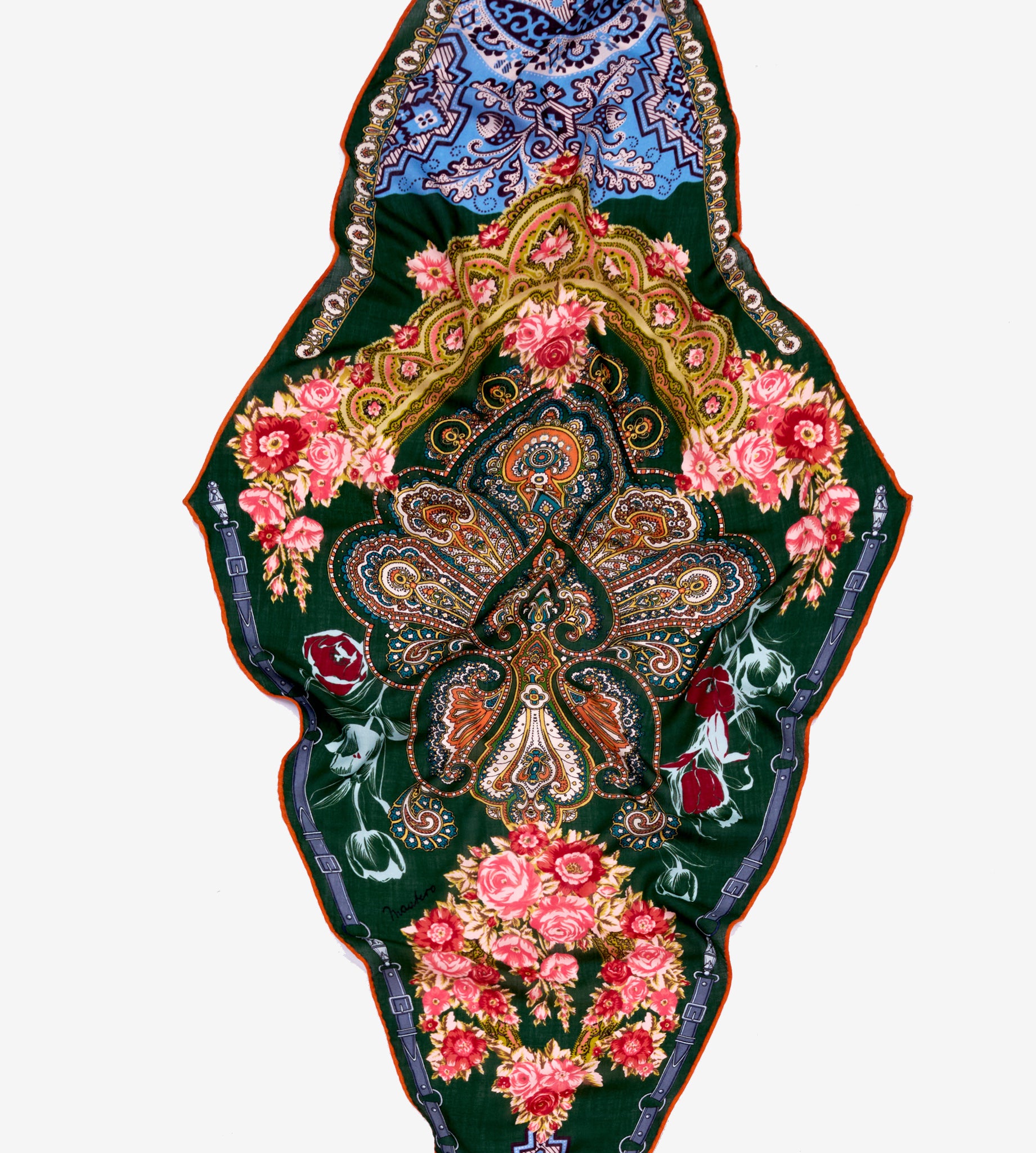 mantero-1902-brick-lane-sciarpa-losanga-68x200-cm image 2