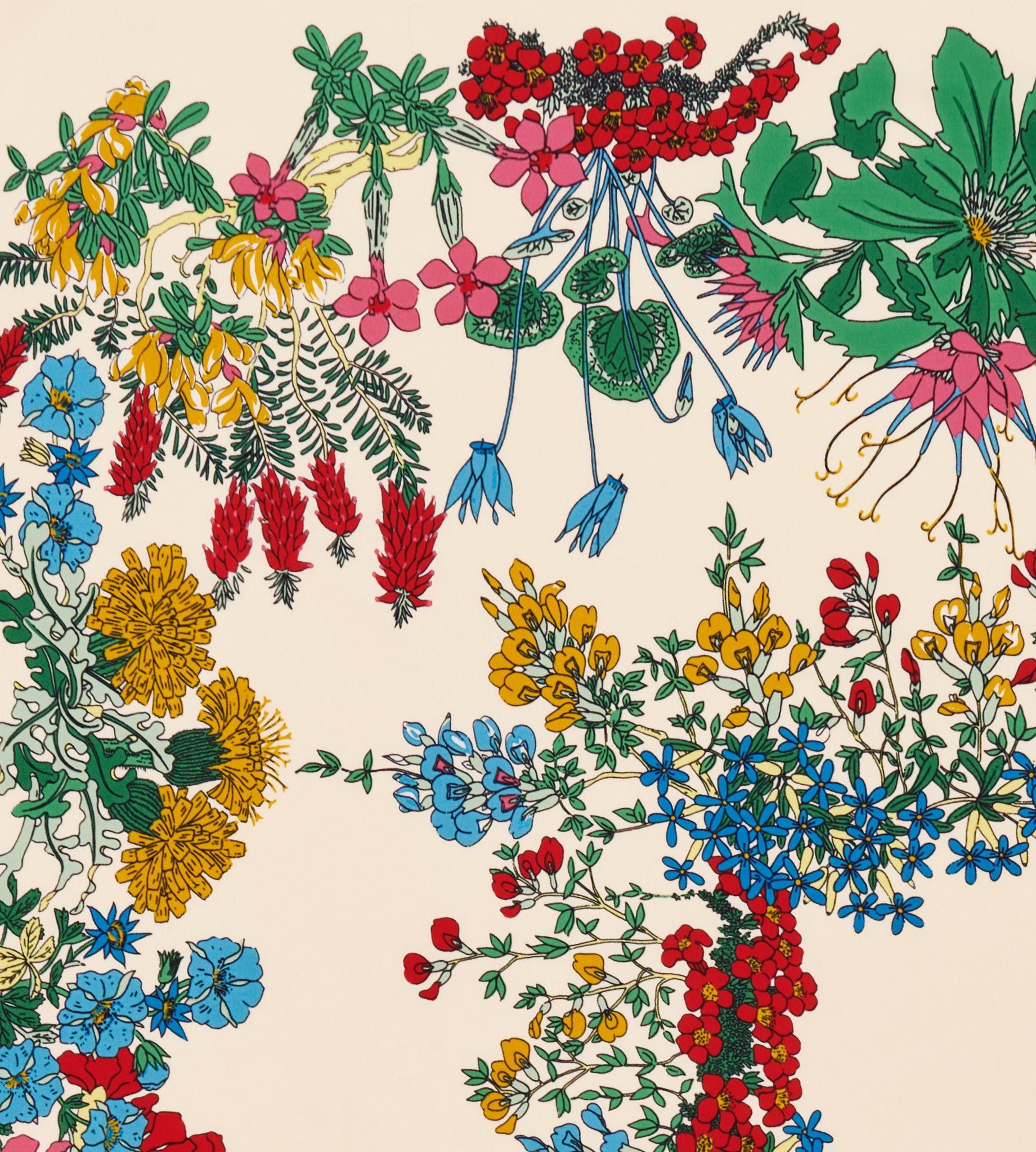 mantero-1902-archivio-n-59-flowers-grand-slam-foulard-classico-90x90-cm image 4