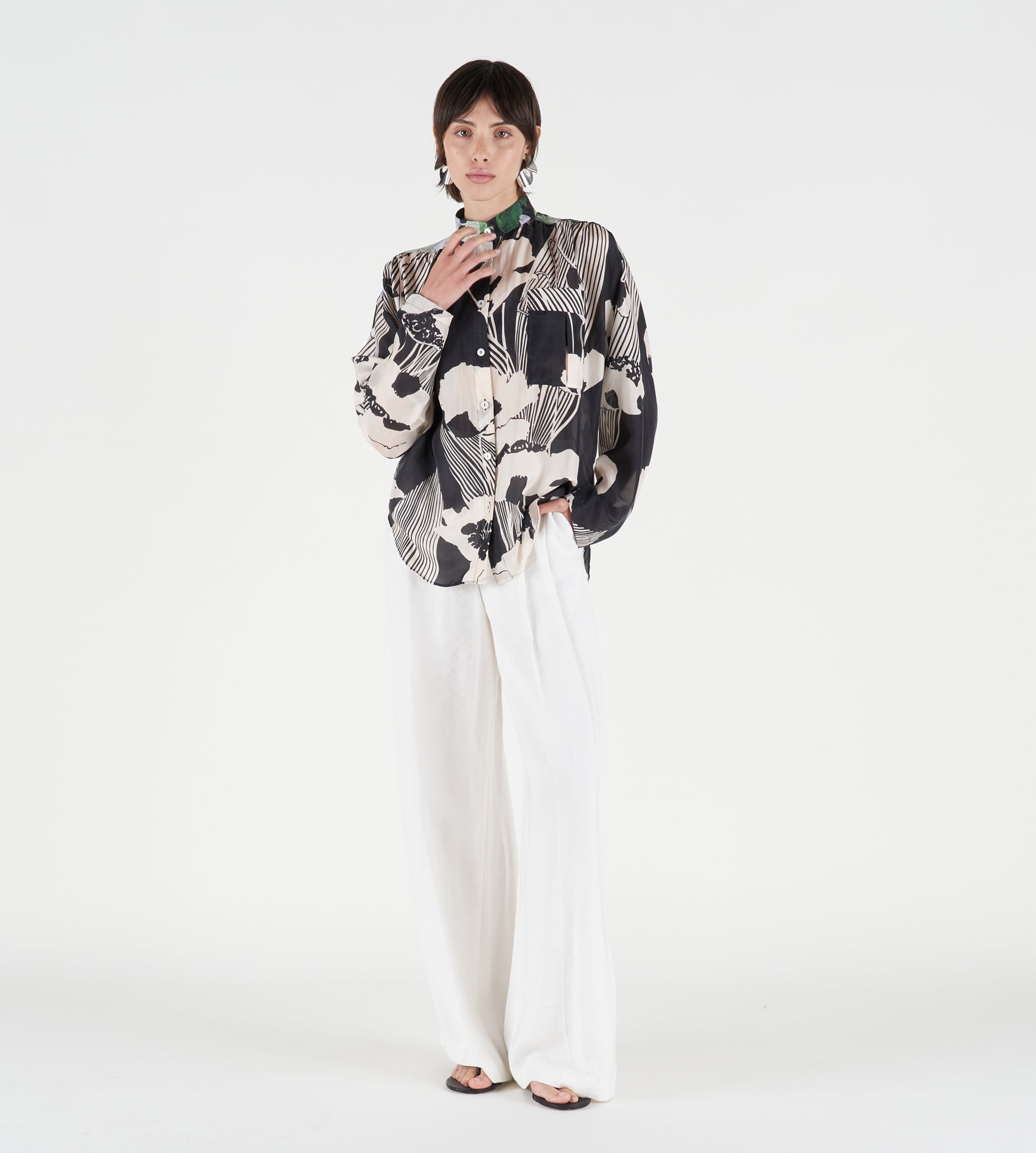 mantero-1902-haley-camicia-morbida-in-seta-over-2 image 5