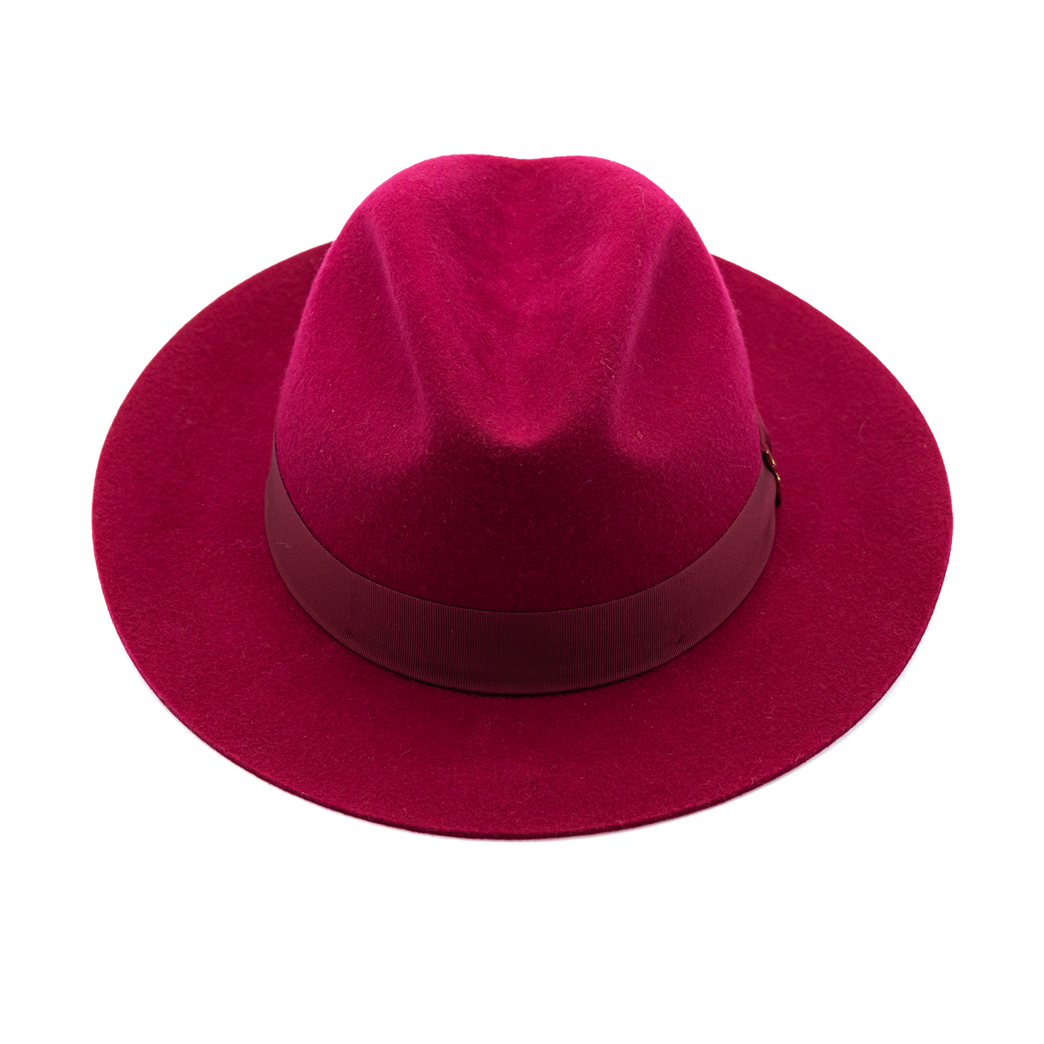 doria-1905-roberto-cappello-fedora-in-feltro-di-lana-rosso image 3