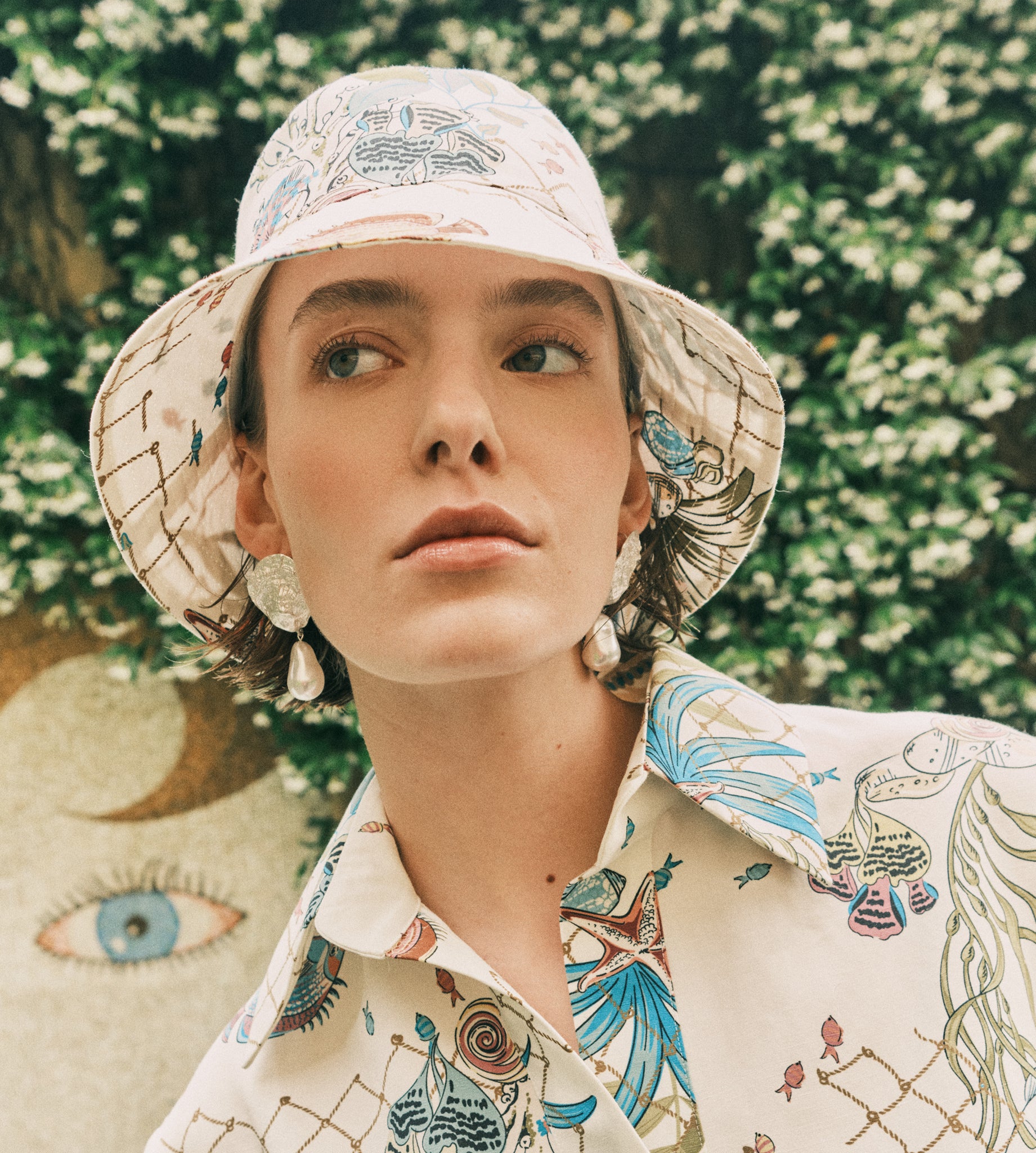 mantero-1902-nancy-bucket-hat-lino-cotone-58-cm image 7