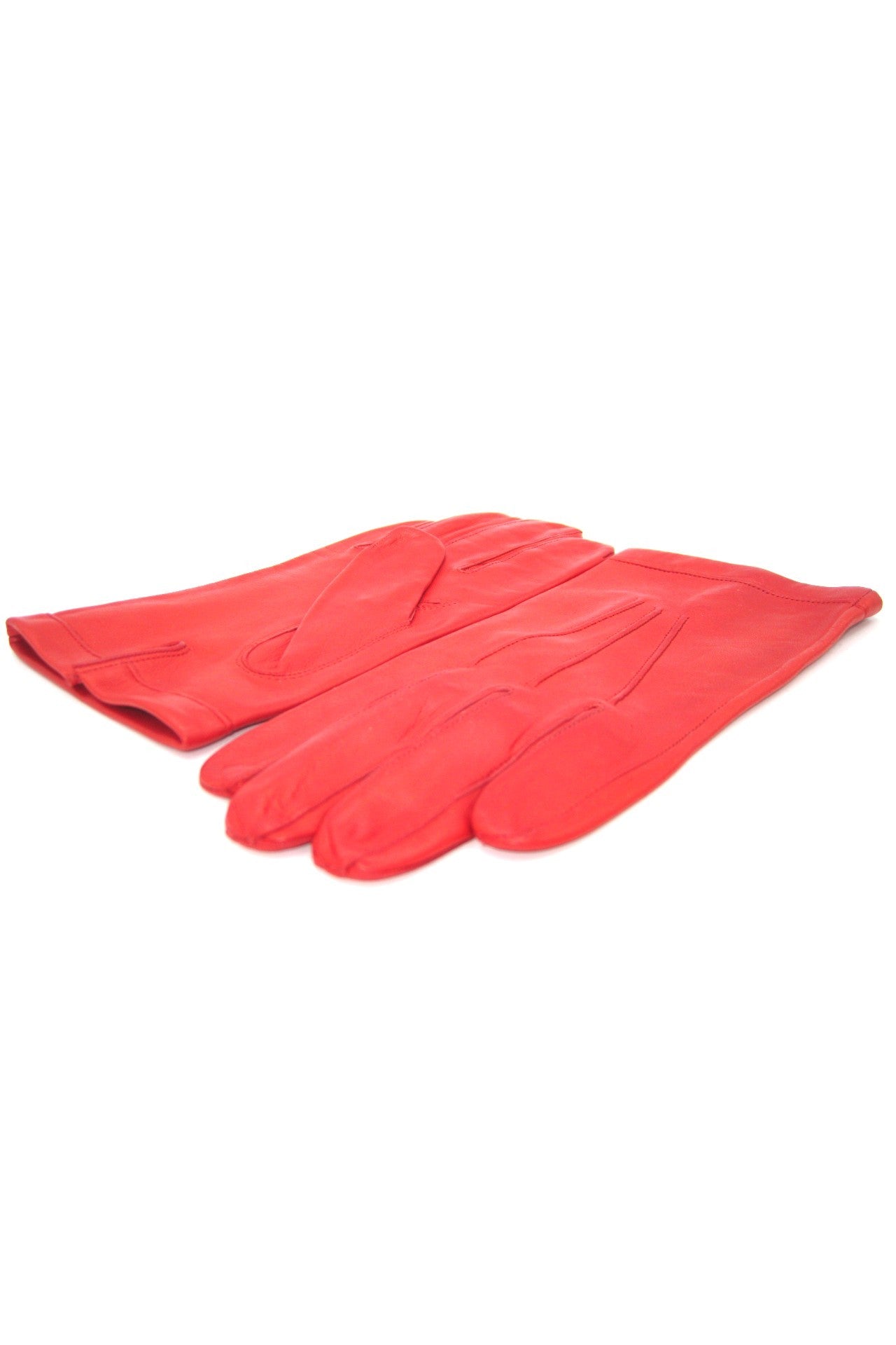 sermoneta-gloves-guanto-classico-in-nappa-foderato-seta-rosso image 3