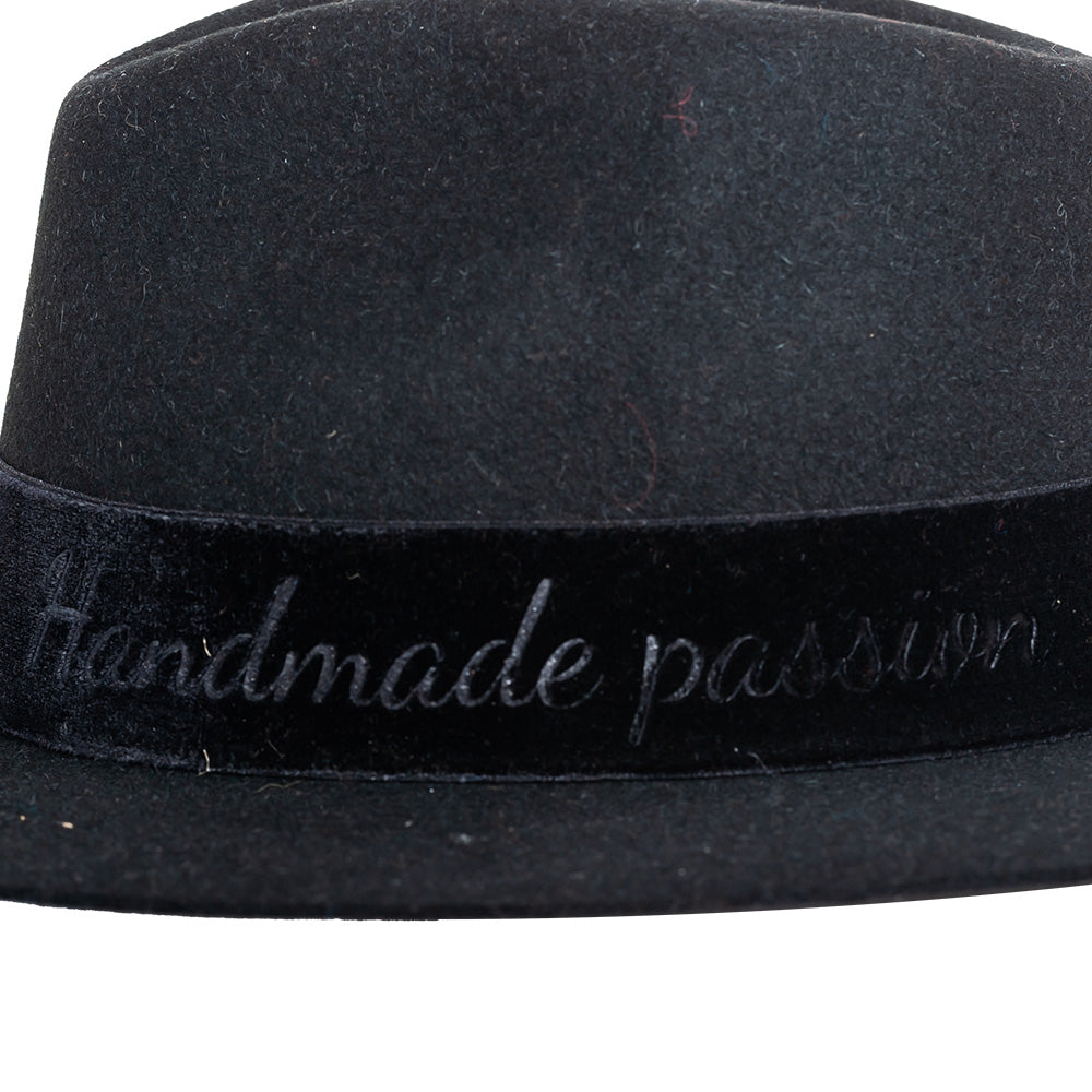 doria-1905-delano-cappello-drop-in-feltro-di-lapin-rasato-nero-con-cinta-velluto image 3