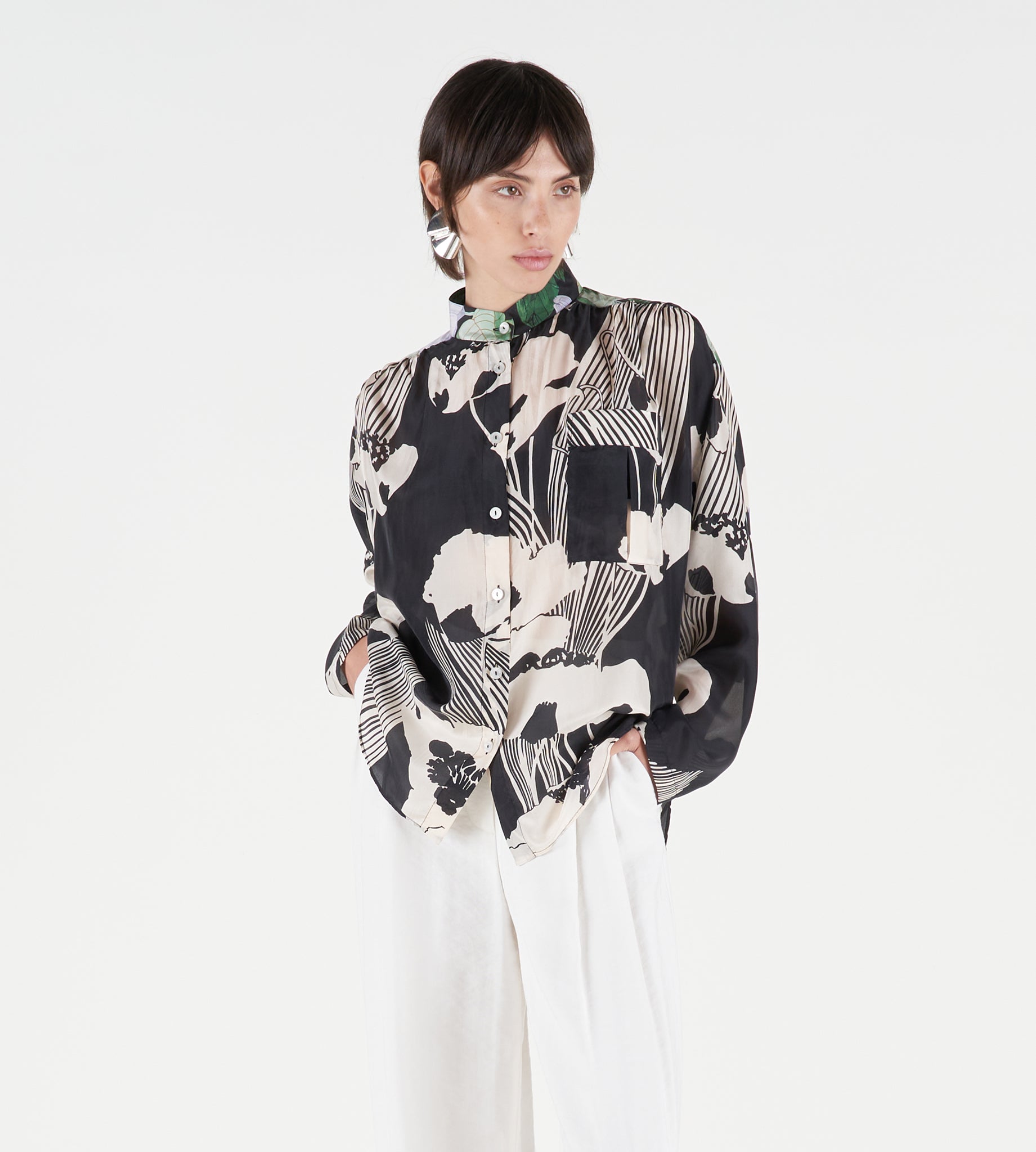 mantero-1902-haley-camicia-morbida-in-seta-over-2 image 2