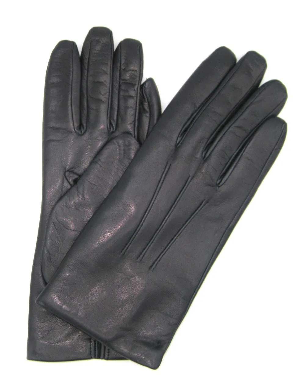 sermoneta-gloves-guanto-in-capretto-2bt-con-3-cordoni-foderato-cashmere-blu-navy image 1