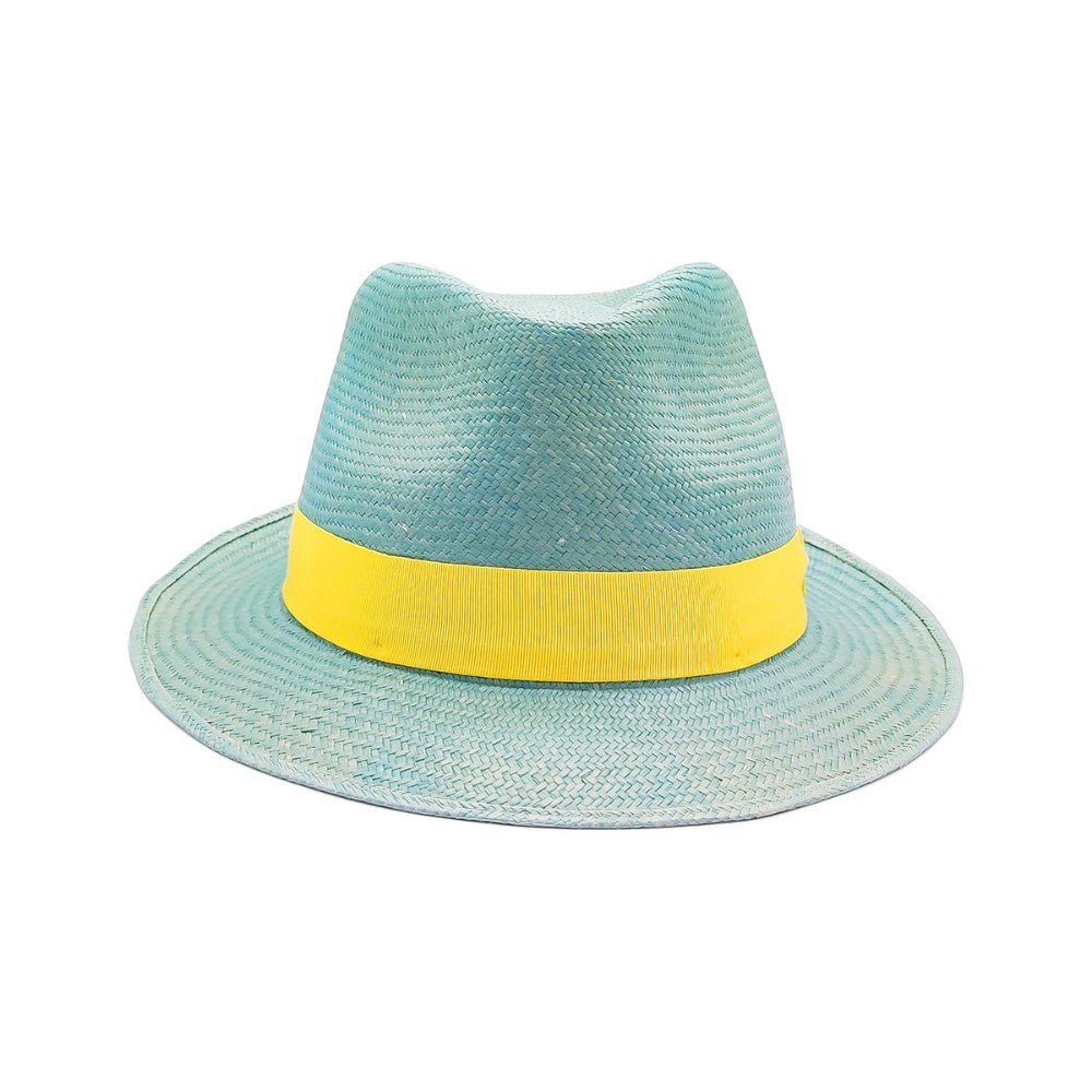 doria-1905-droplet-cappello-in-paglia-panama-cuenca-azzurro-mare-con-cinta-giall image 3