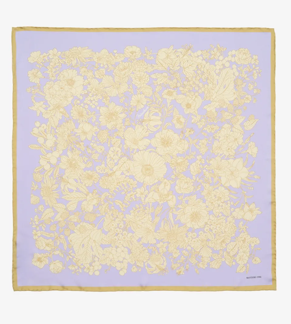 mantero-1902-midnight-fleur-carr-piccolo-in-seta-70x70-cm image 1