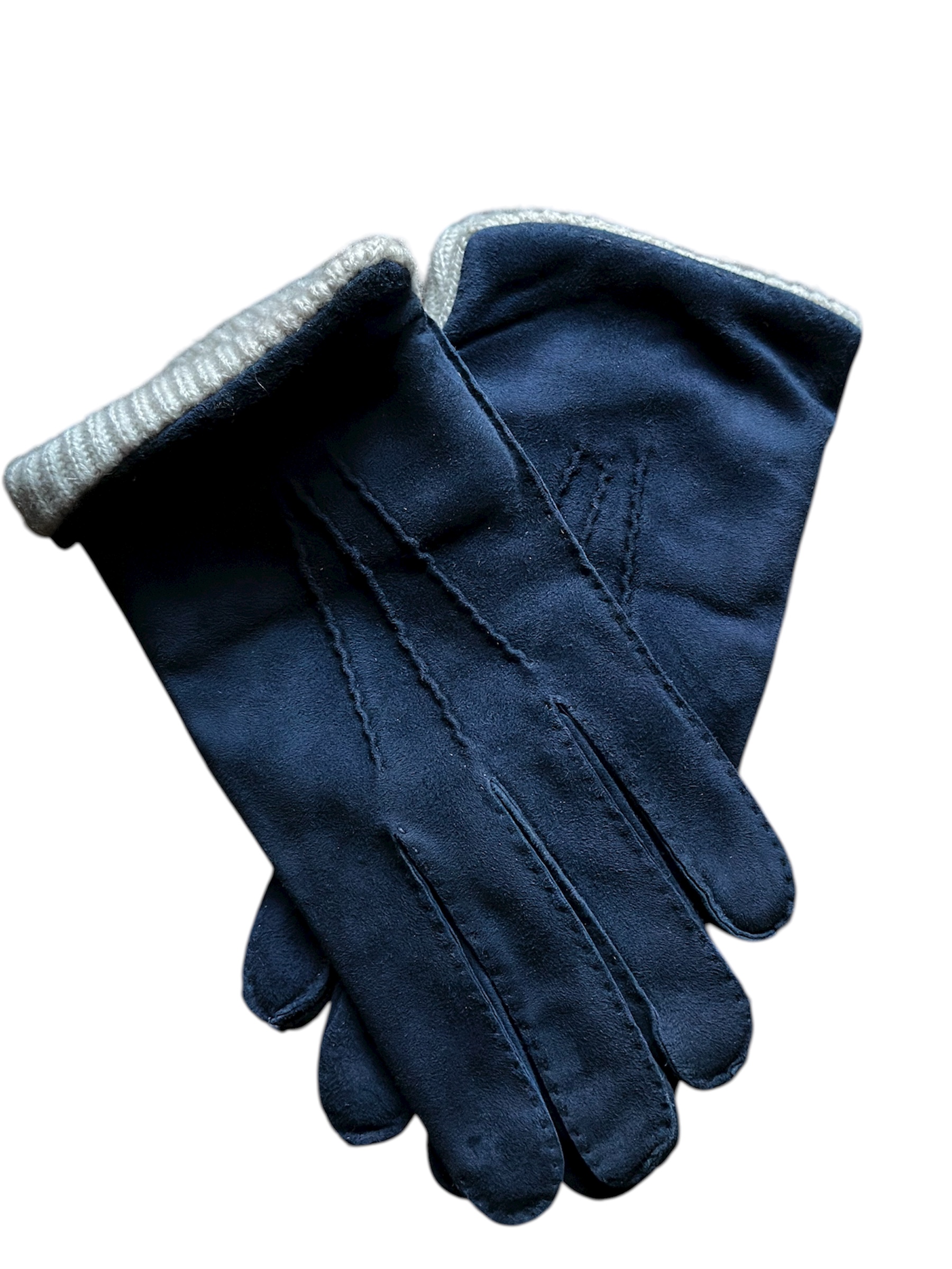 merola-gloves-guanti-in-camoscio-cuciti-a-mano-con-fodera-in-cashmere image 2