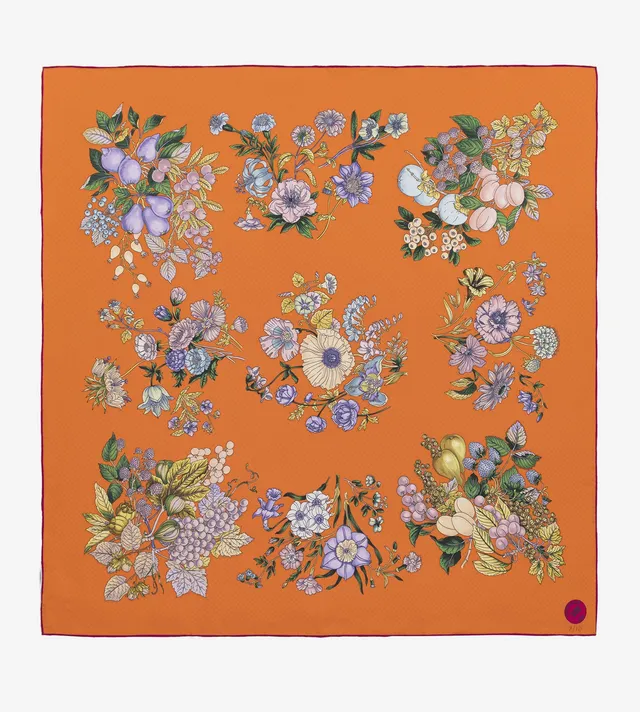 mantero-1902-archivio-n-49-glass-house-foulard-classic-carr-reverse-90x90-cm image 1