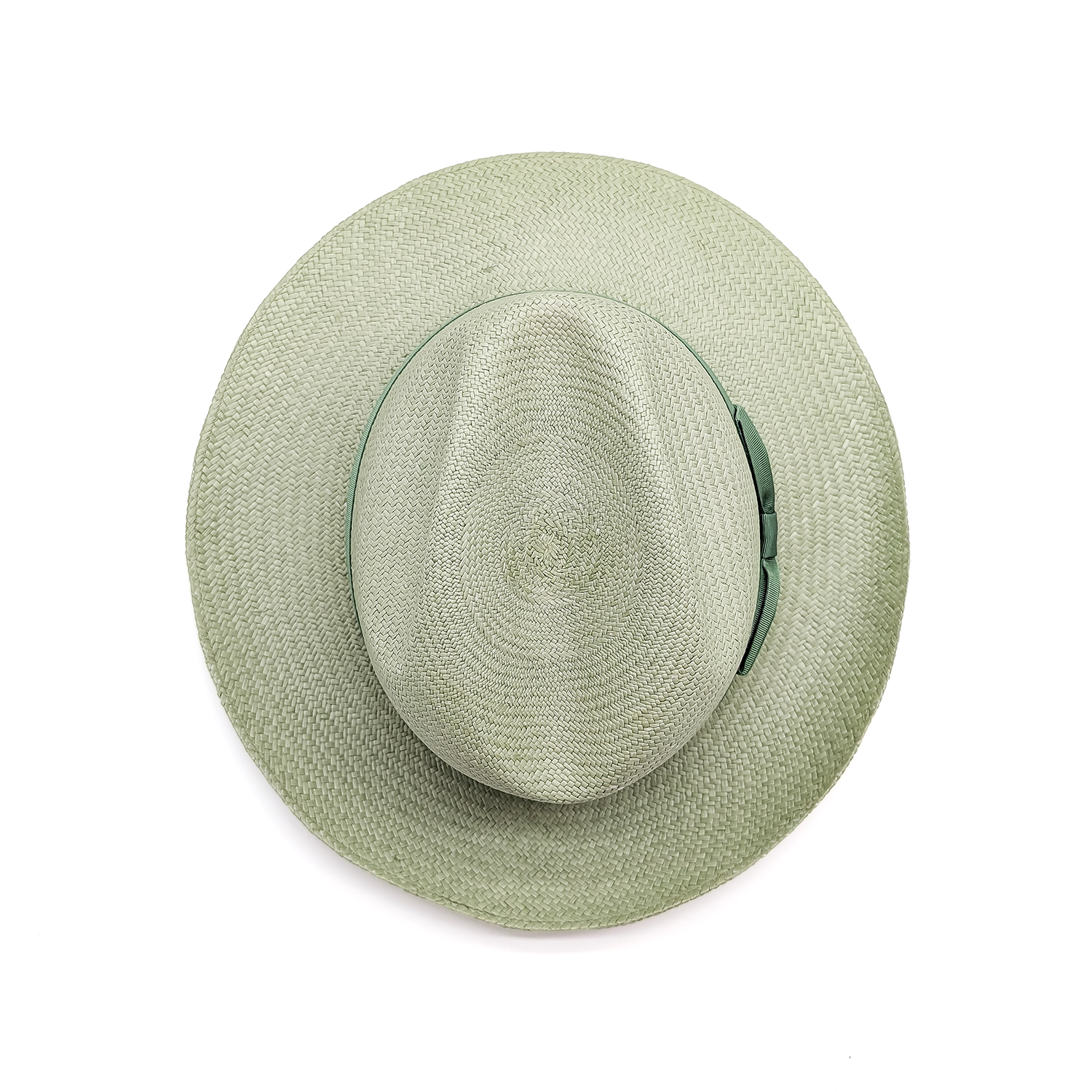 doria-1905-dalida-cappello-fedora-in-panama-cuenca-verde-con-fiocco image 5