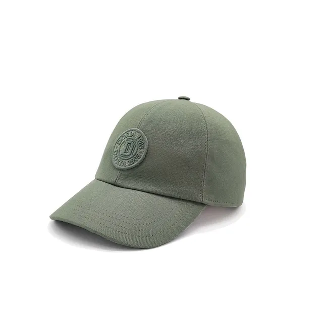 doria-1905-billy-icon-berretto-baseball-in-canvas-cotone-organico-verde-foglia image 1