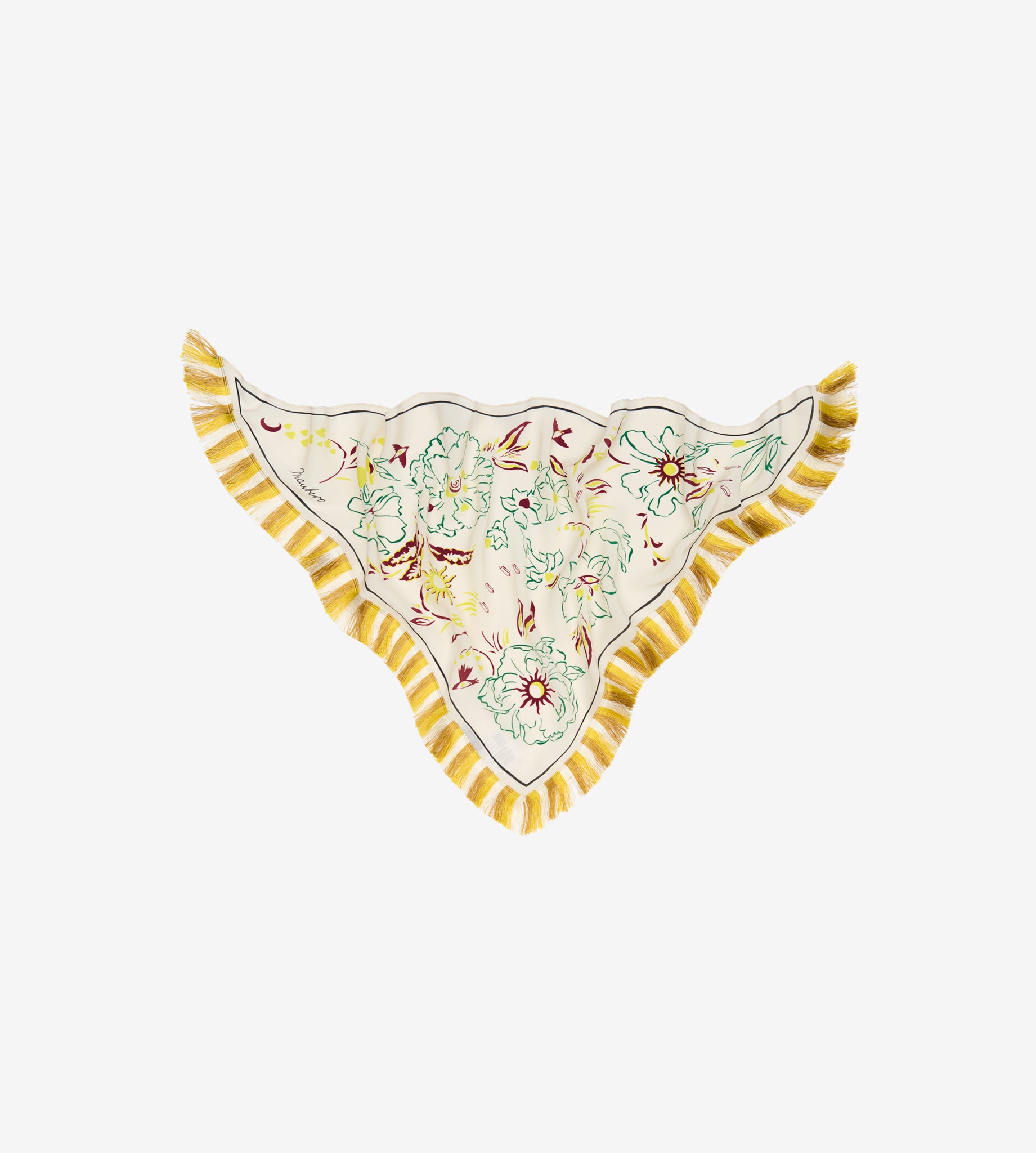 mantero-1902-crayon-kingdom-bandana-con-frange-68x68x96-cm image 7