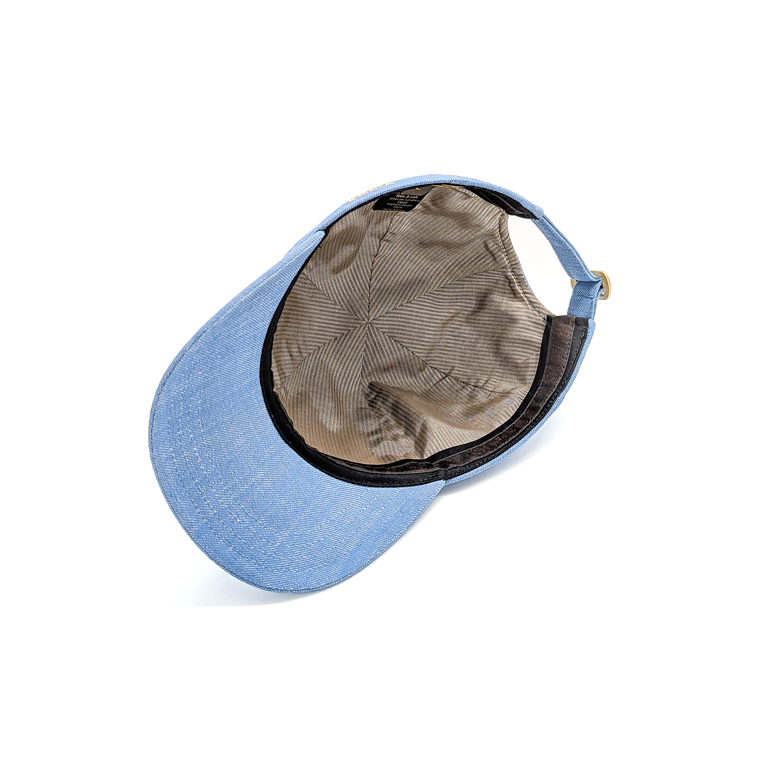 doria-1905-icon-berretto-da-baseball-in-denim-light-indigo image 5