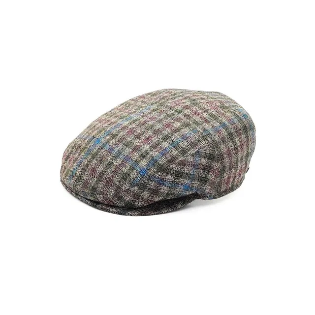 doria-1905-felix-coppola-a-piatto-in-tela-scacchi-multicolor image 1