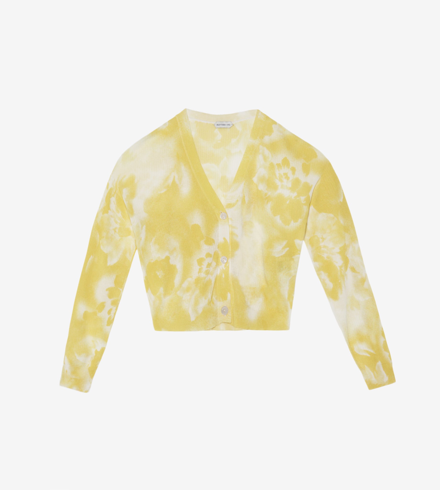 mantero-1902-kate-cardigan-maglia-cotone-cropped image 1