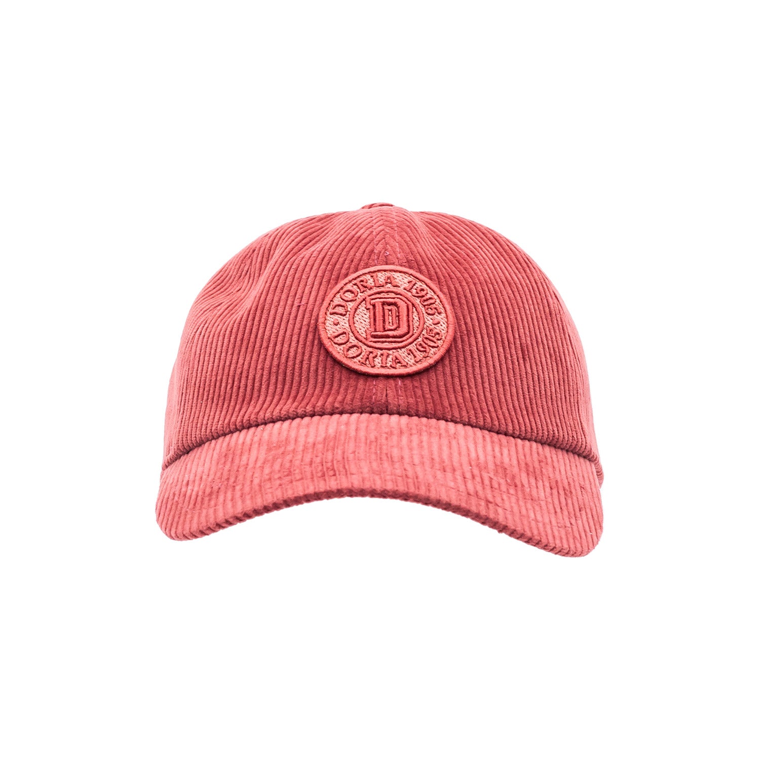 doria-1905-icon-cappello-da-baseball-in-velluto-di-cotone-rosso-marsala image 2