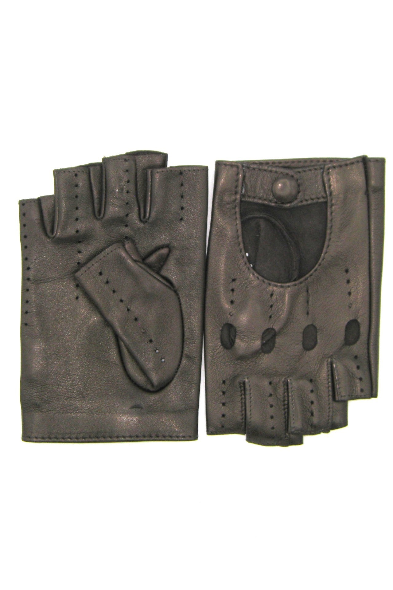 sermoneta-gloves-guanto-in-nappa-da-guida-mezze-dita-t-moro image 2