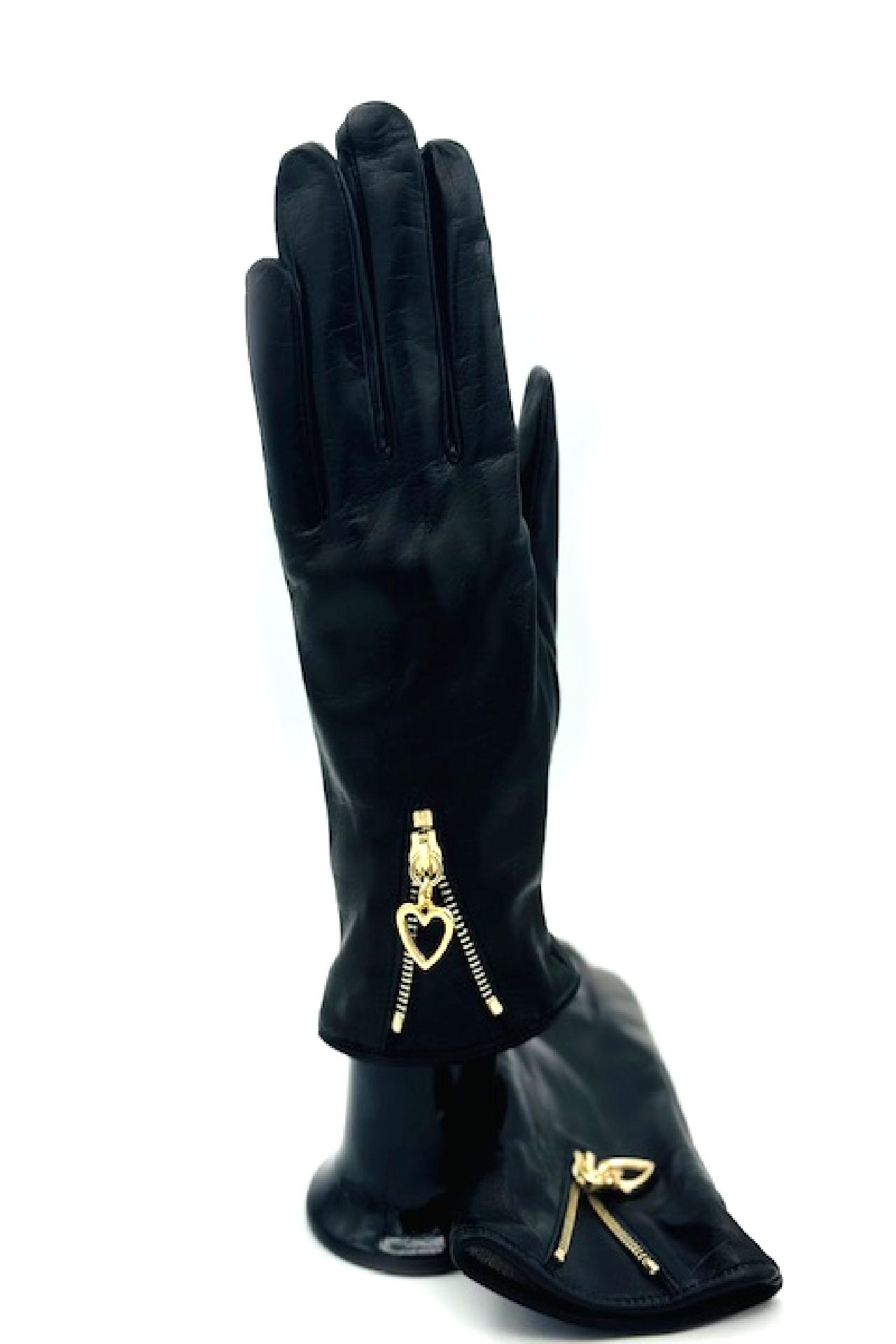 sermoneta-gloves-guanto-in-nappa-con-zip-e-fodera-cashmere-nero image 4