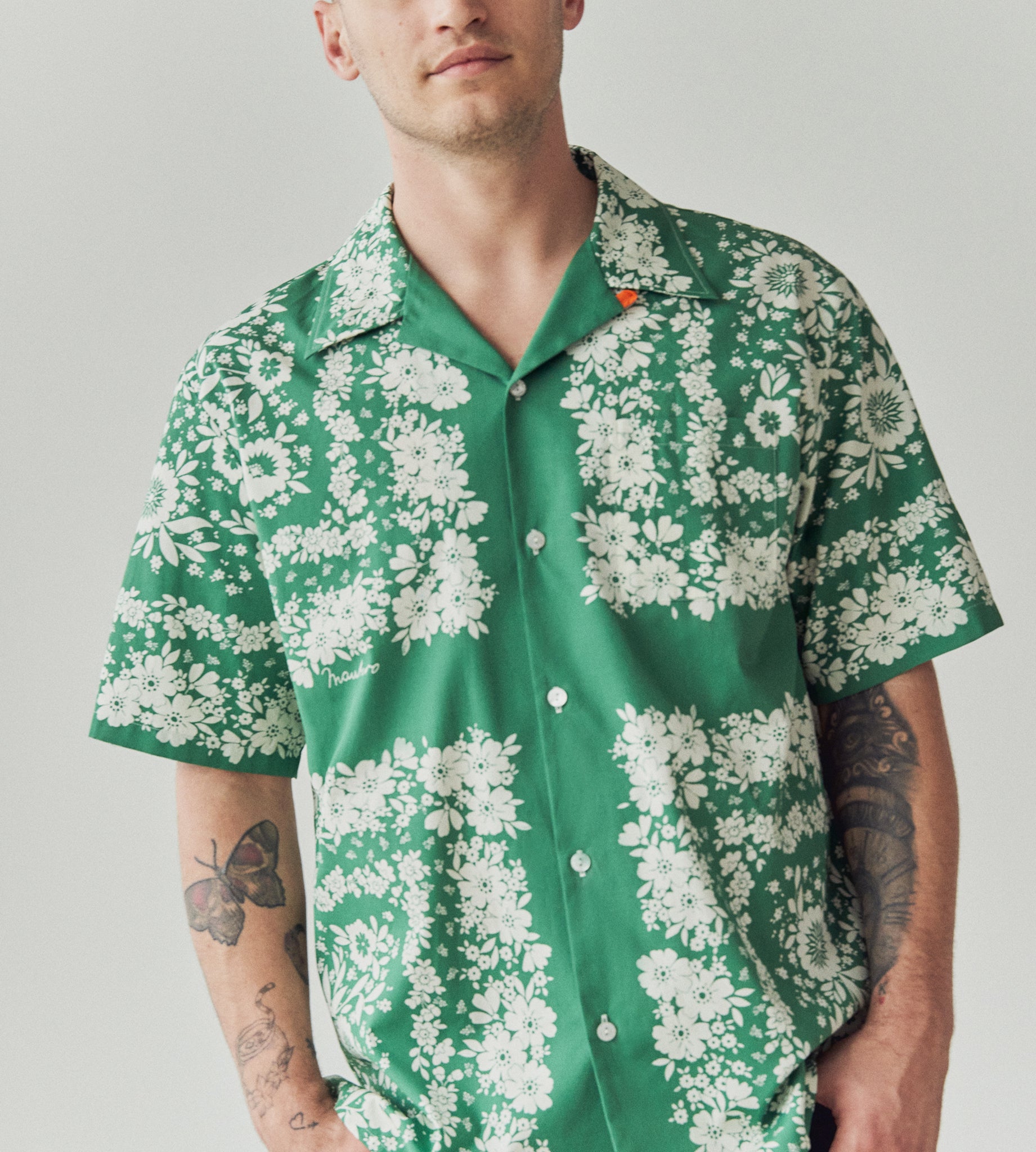 mantero-1902-aloha-camicia-hawaiana-in-cotone-3 image 2