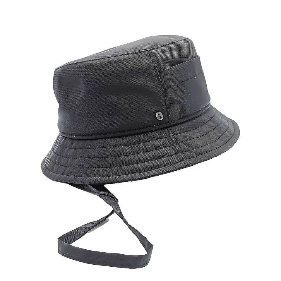 doria-1905-boris-cappello-bucket-in-tessuto-impermeabile-blu image 1