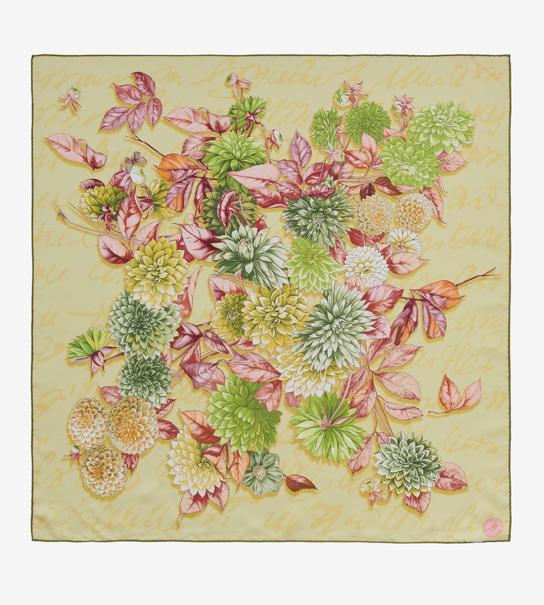 mantero-1902-archivio-n-12-dalia-classic-carr-reverse-90x90-cm-2 image 2