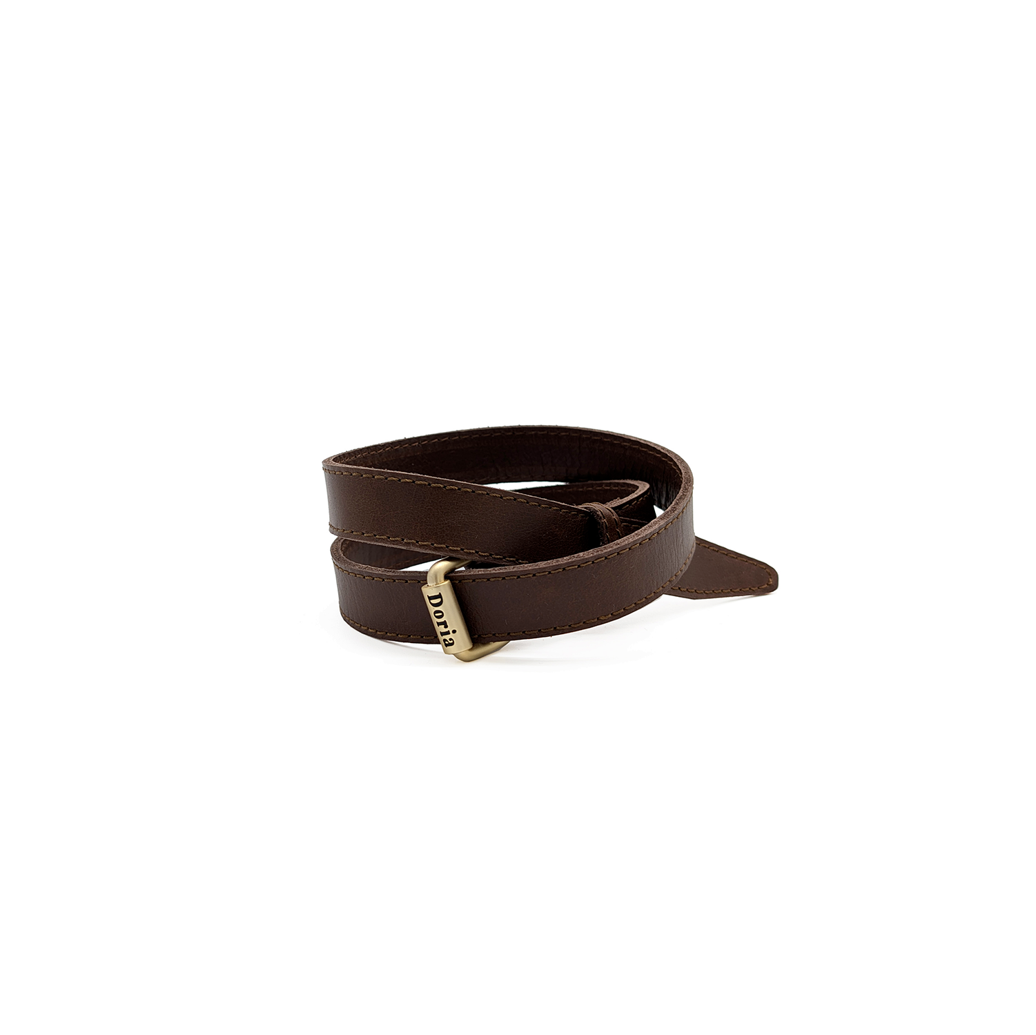 doria-1905-cappello-feltro-lapin-rasato-grigio-gesso-con-cinturino-pelle image 8