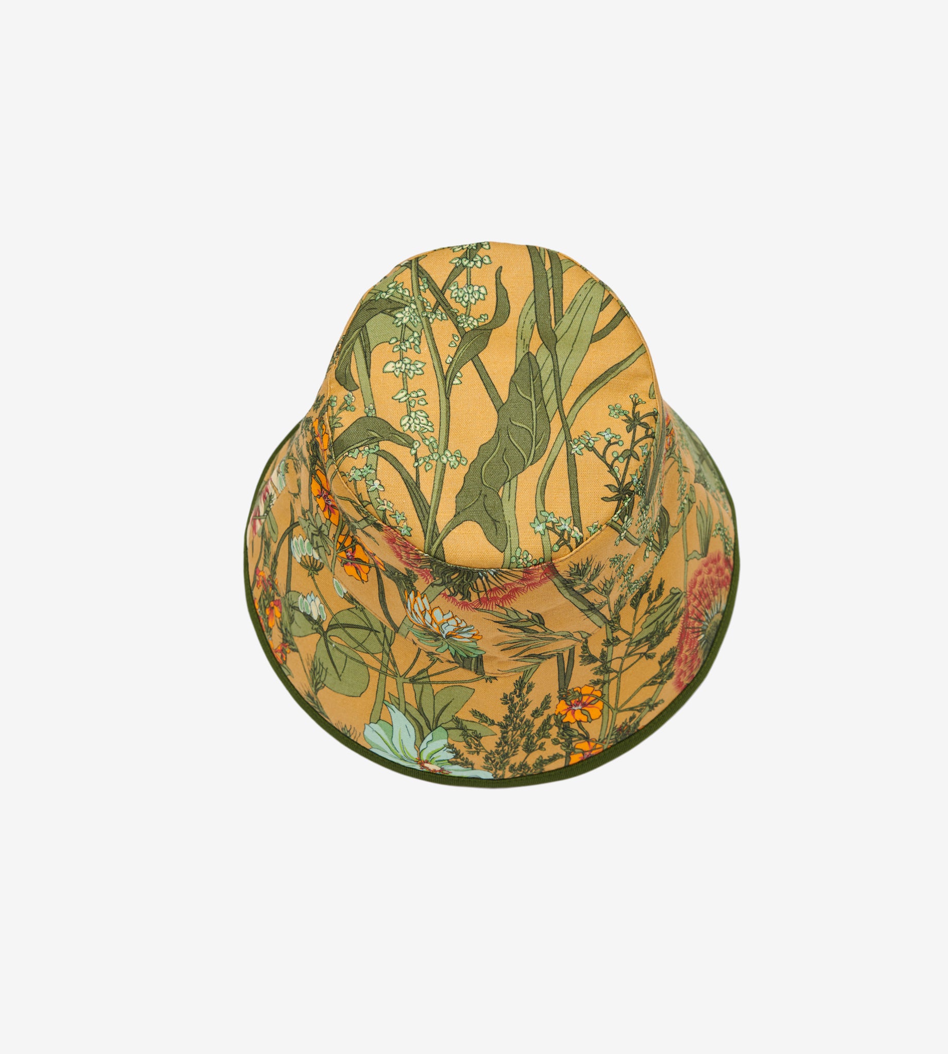 mantero-1902-papavero-bucket-hat-double-face-58-cm image 2