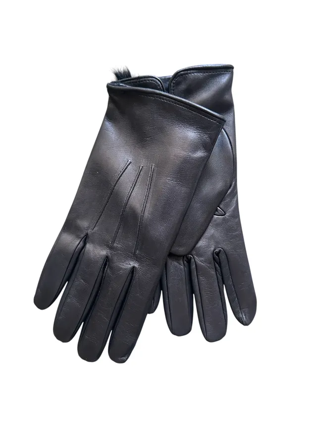merola-gloves-guanti-in-pelle-nappa-con-fodera-in-pelliccia-spedizione-in-15-gio image 1