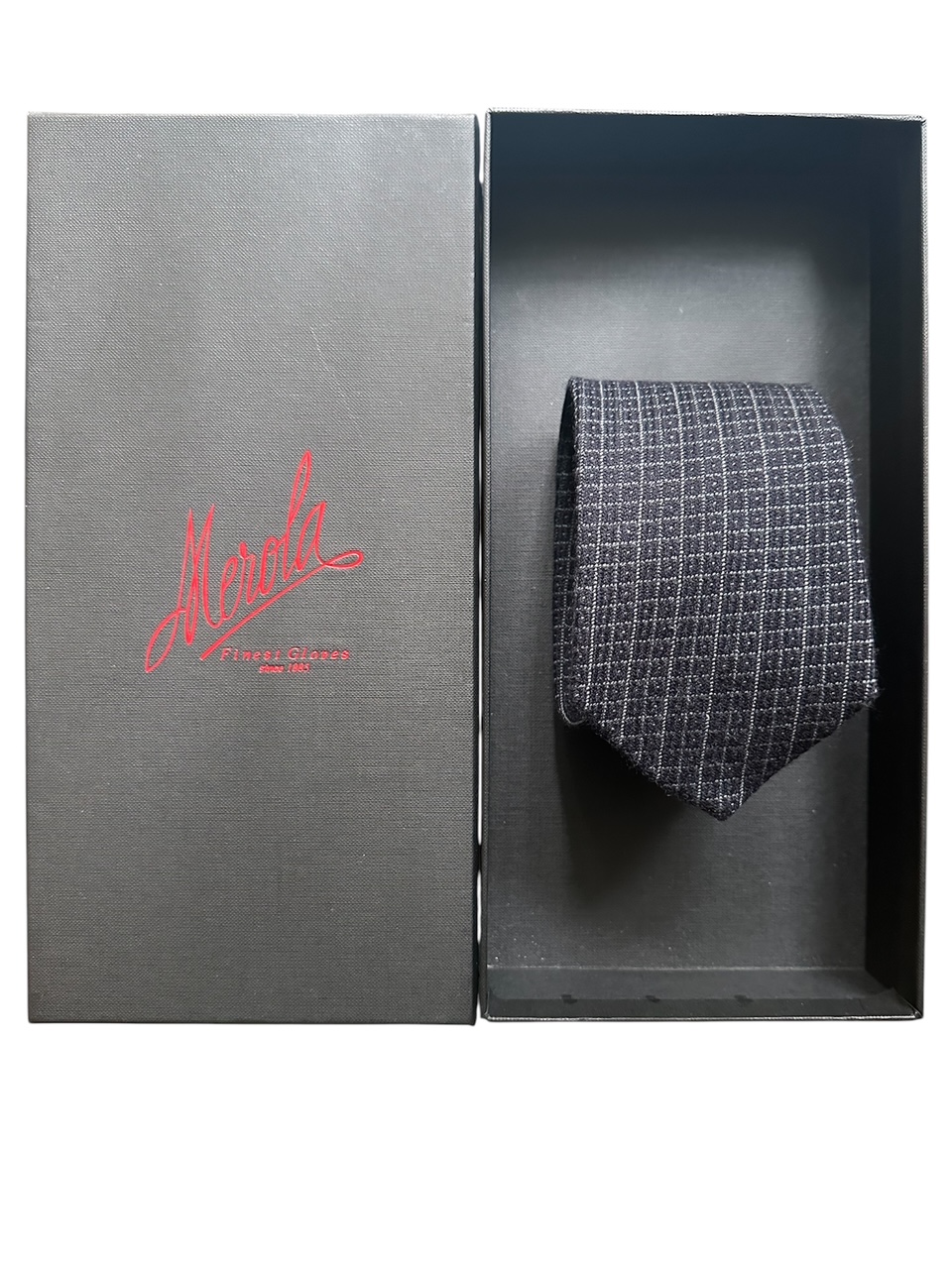 merola-gloves-exclusive-archive-cravatta-in-puro-cashmere-100-cm-8-5-x-148-made--4 image 1
