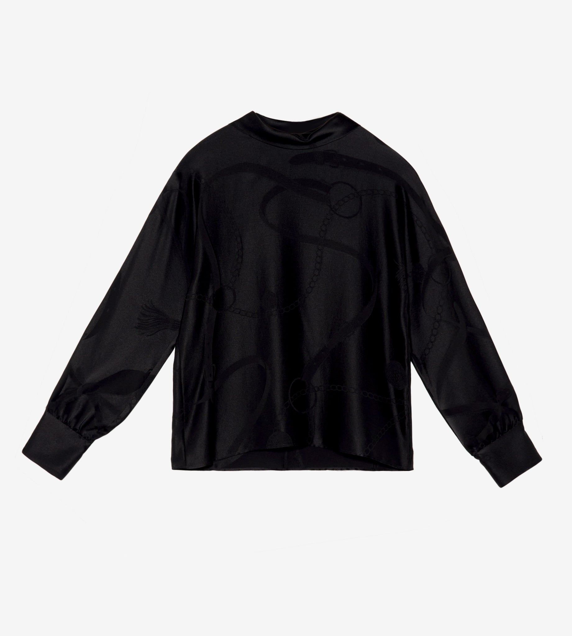 mantero-1902-tecla-blusa-in-seta-con-colletto-double-face image 1