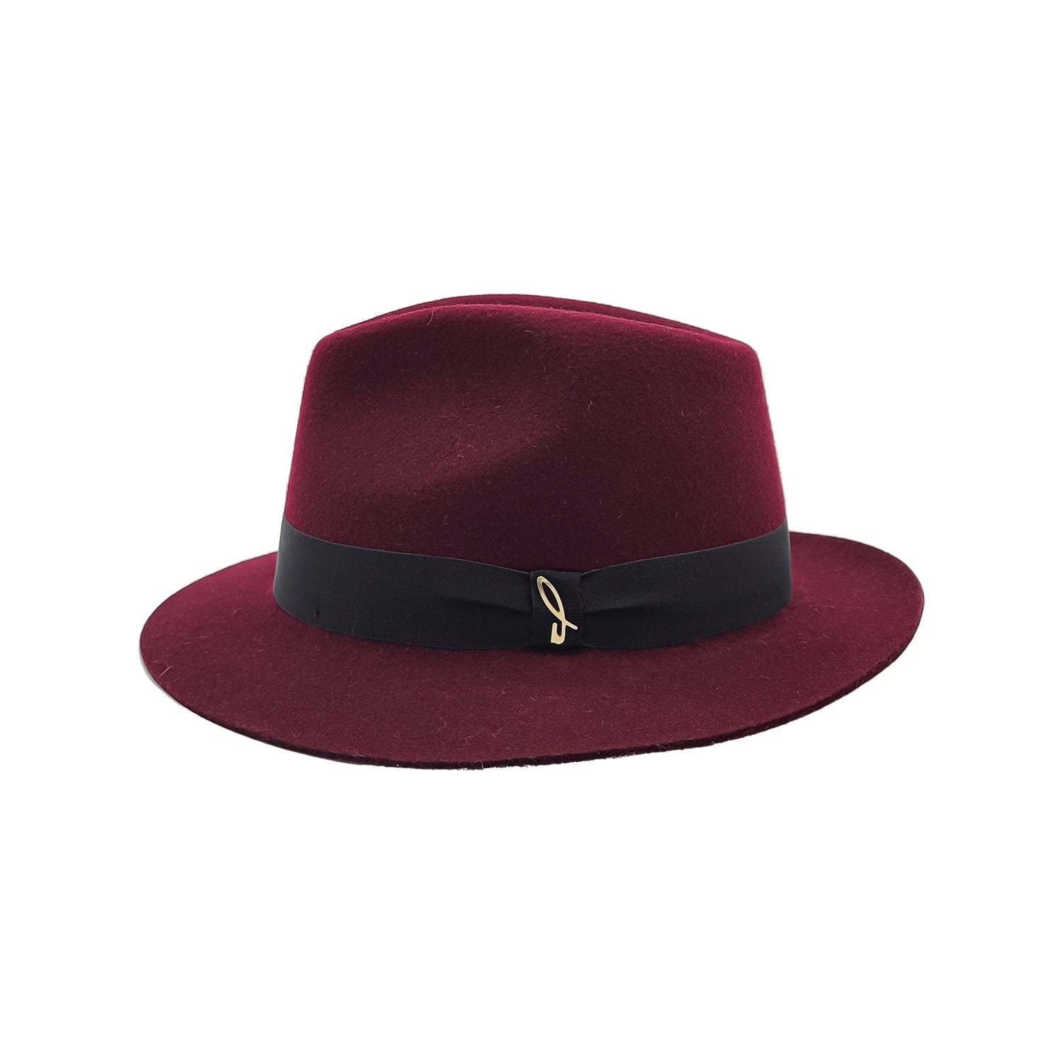 doria-1905-drop-cappello-in-feltro-di-lana-negroamaro image 1