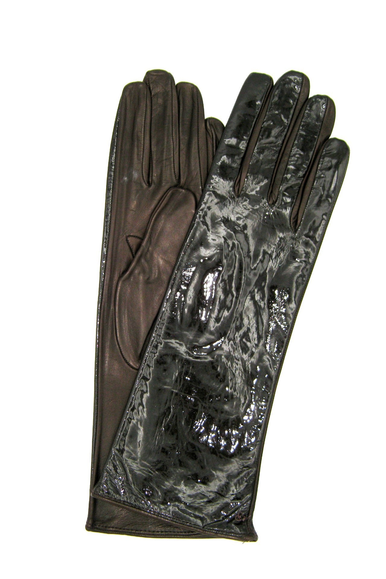 sermoneta-gloves-guanto-in-nappa-4bt-con-fodera-in-seta-e-dorso-in-vernice-t-mor image 1