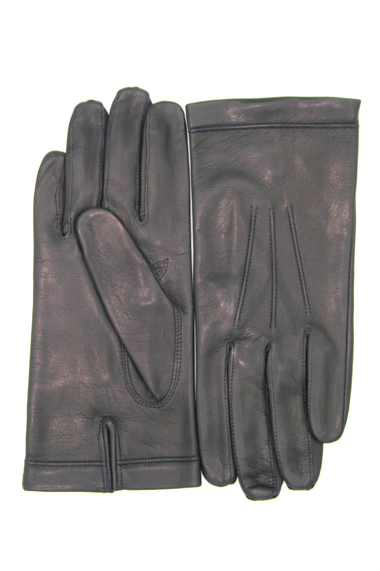 sermoneta-gloves-guanto-da-uomo-in-nappa-foderato-seta-navy image 2