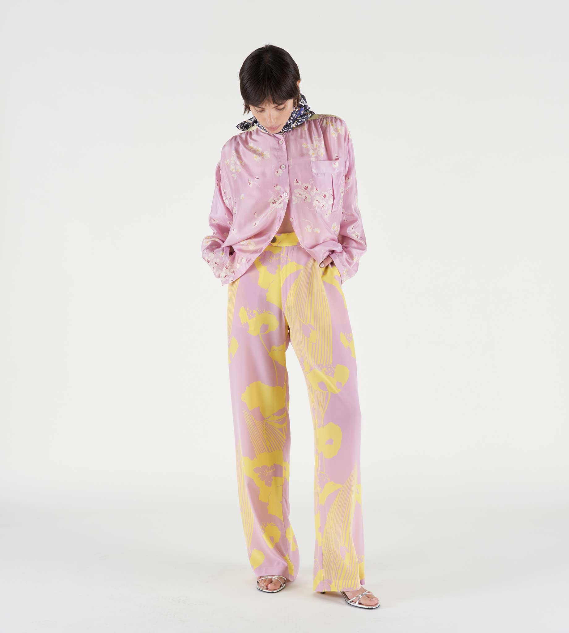 mantero-1902-alice-pantaloni-palazzo-in-seta image 3