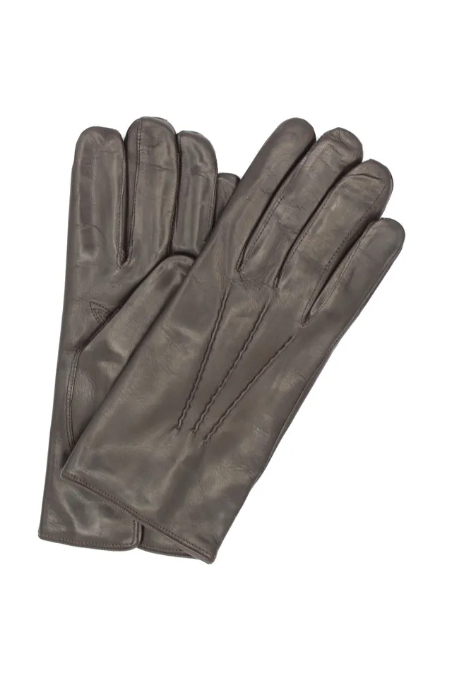 sermoneta-gloves-guanto-classico-in-nappa-con-fodera-in-cashmere-t-moro image 1