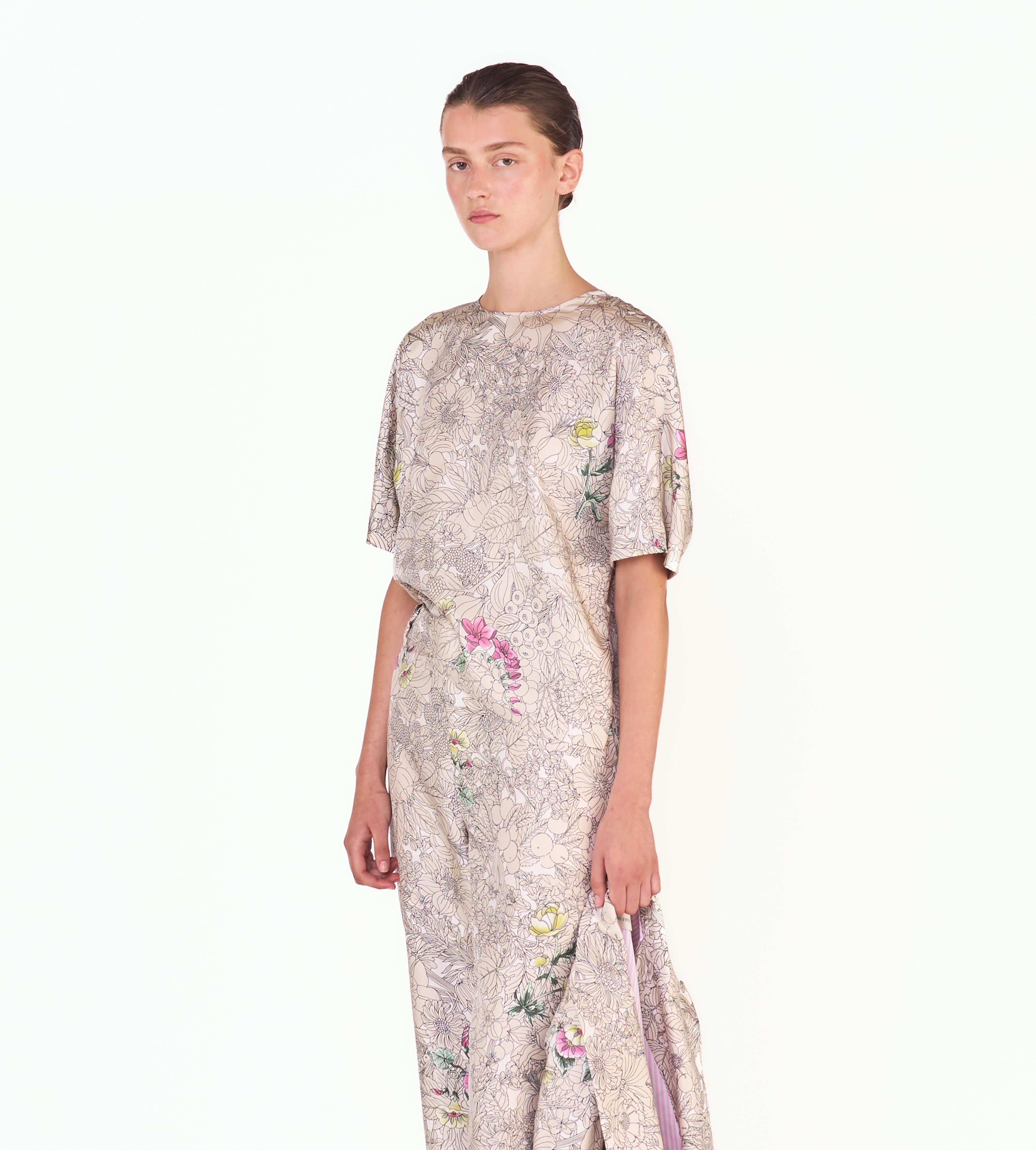 mantero-1902-charlotte-kimono-t-shirt-con-bottone-in-resina image 4