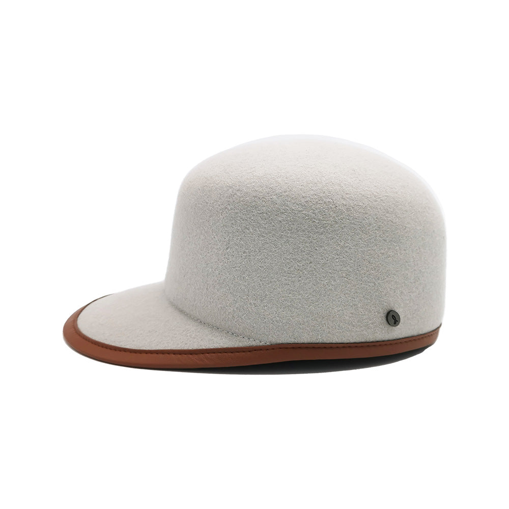 doria-1905-pony-baseball-cap-feltro-lana-cappuccino image 1