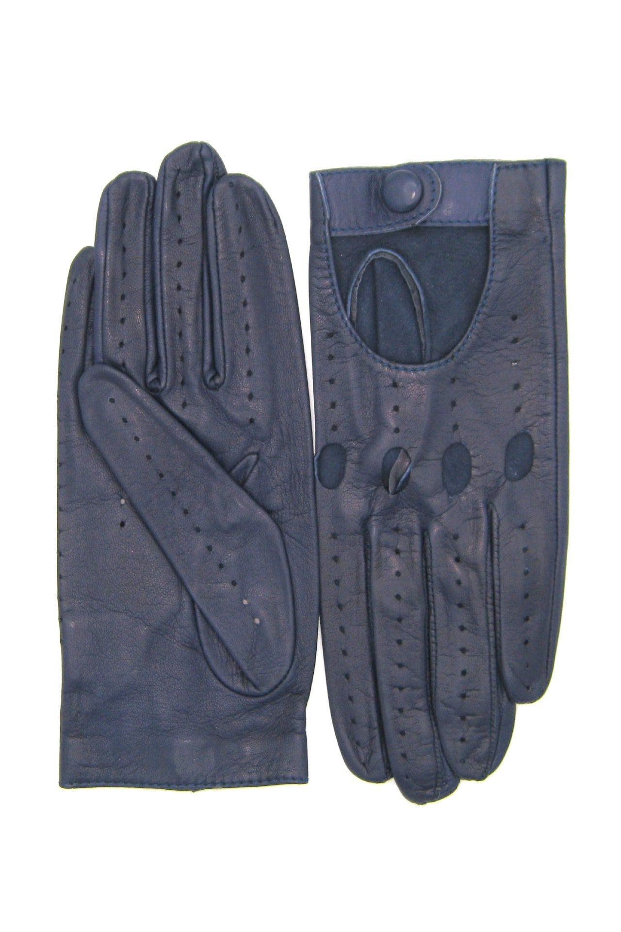 sermoneta-gloves-guanto-da-guida-sfoderato-dita-intere-2bt-navy image 2