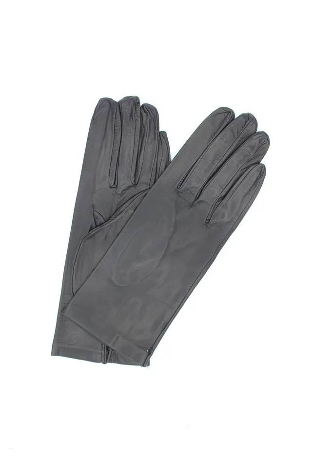 sermoneta-gloves-guanto-in-nappa-sfoderato-navy image 1