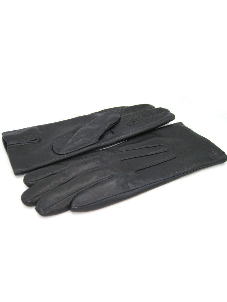 sermoneta-gloves-guanto-in-capretto-2bt-con-3-cordoni-foderato-cashmere-blu-navy image 2
