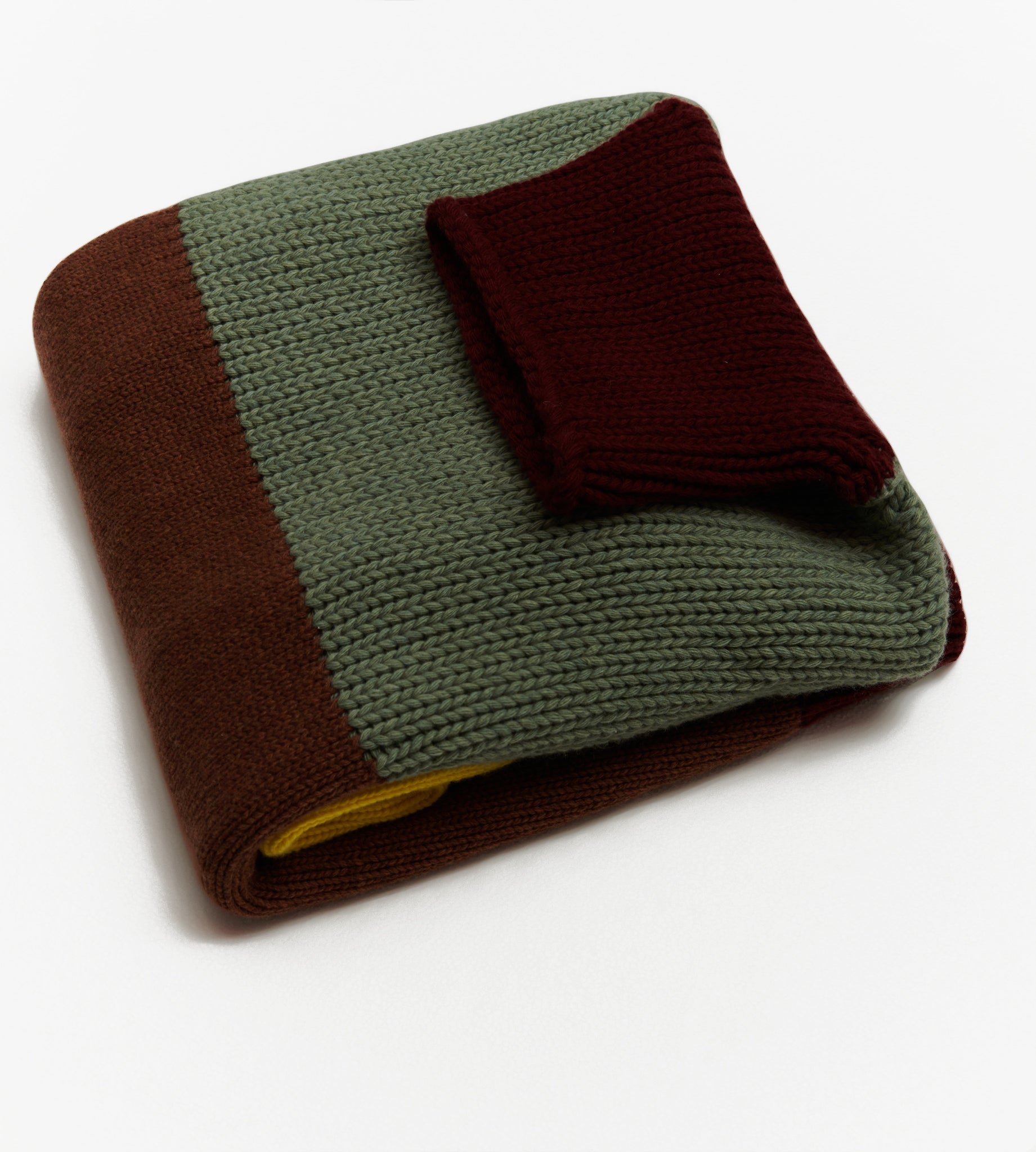 mantero-1902-laura-maglione-a-collo-alto-in-lana-color-block image 6