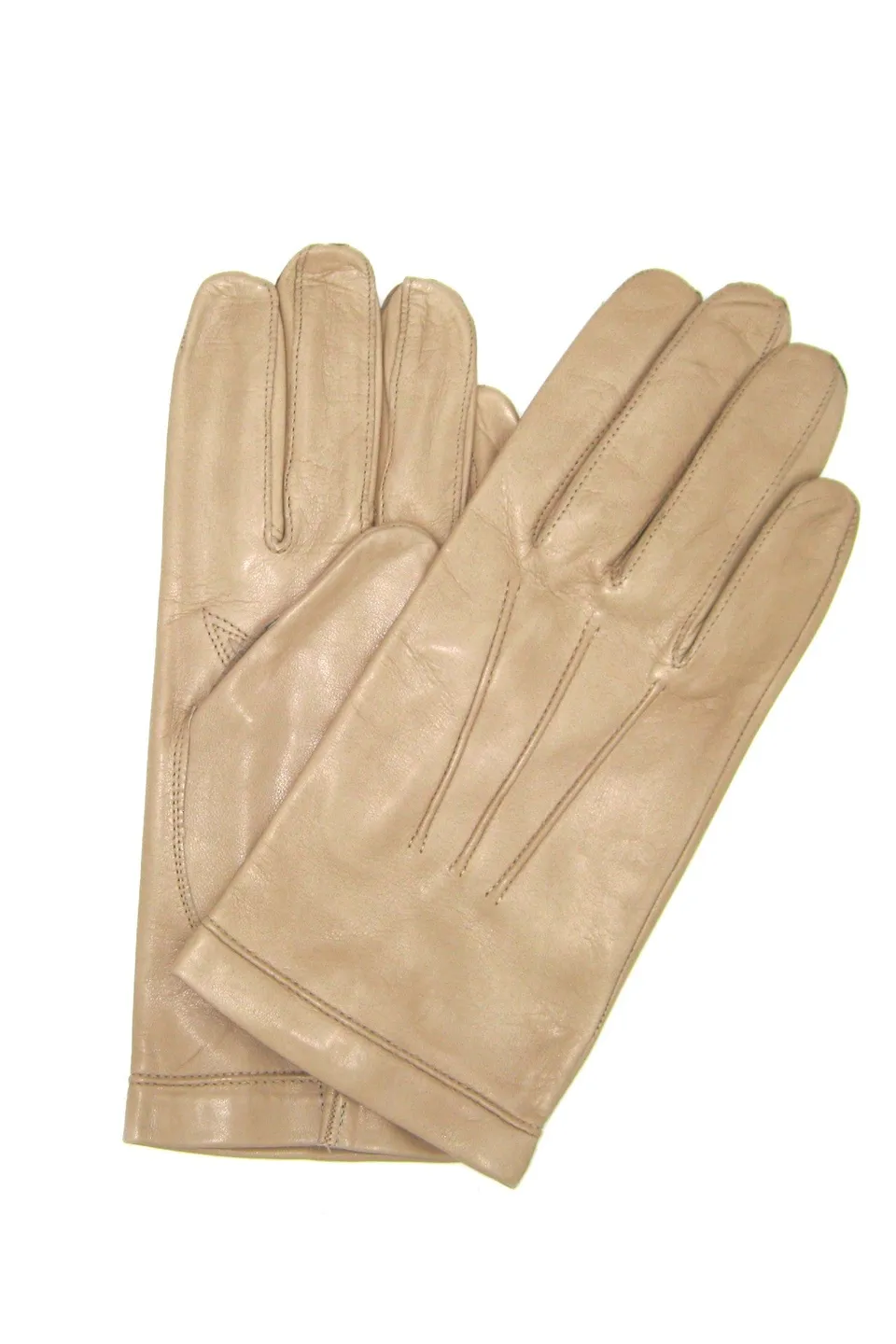 sermoneta-gloves-guanto-classico-uomo-in-nappa-con-fodera-in-seta-toupe image 1