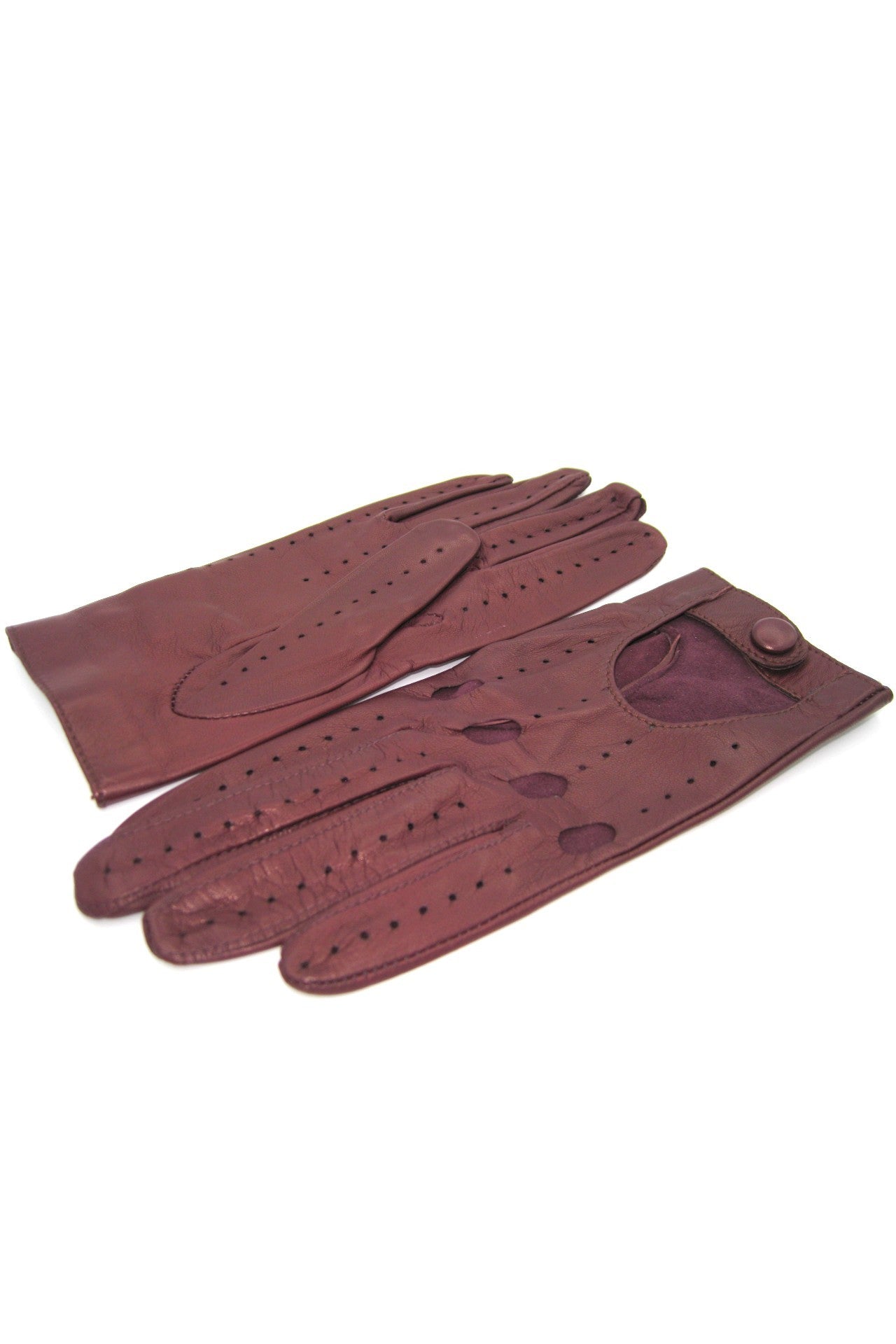 sermoneta-gloves-guanto-da-guida-sfoderato-dita-intere-bordeaux image 3