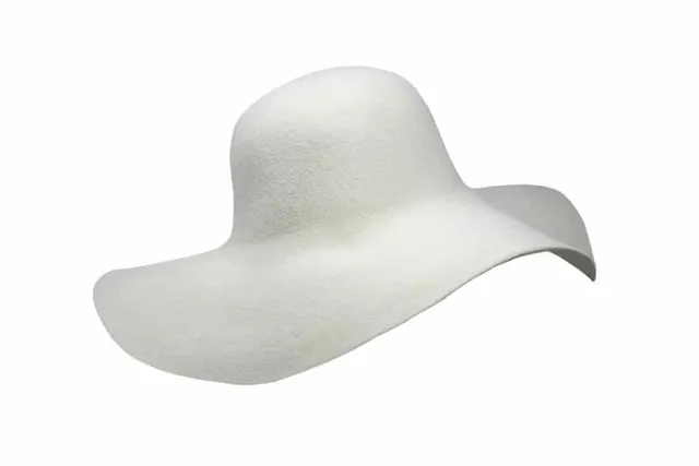 grevi-bb-cappellina-a-tesa-larga-in-feltro-lapin image 1