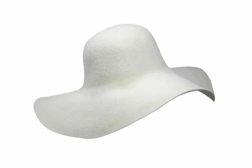 grevi-bb-cappellina-a-tesa-larga-in-feltro-lapin image 1