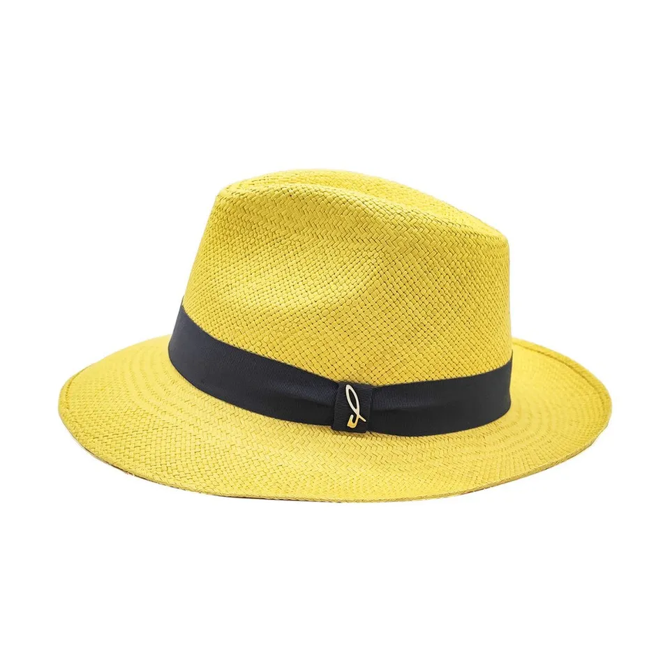 doria-1905-drop-panama-brisa-giallo-lime-tesa-larga image 1
