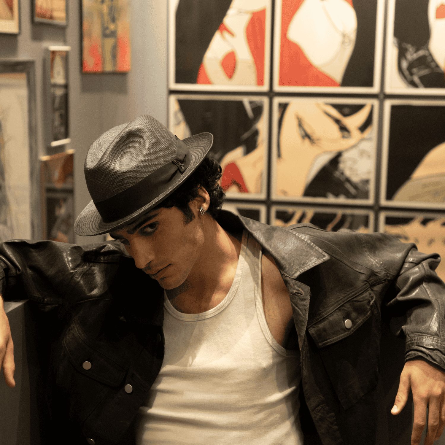 doria-1905-dante-fedora-panama-cuenca-grigio-cinta-caff image 2