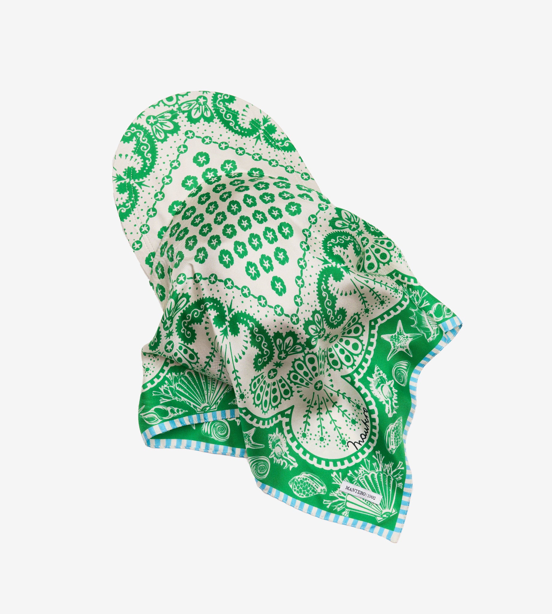 mantero-1902-zoey-bandana-con-visiera-taglia-unica image 2